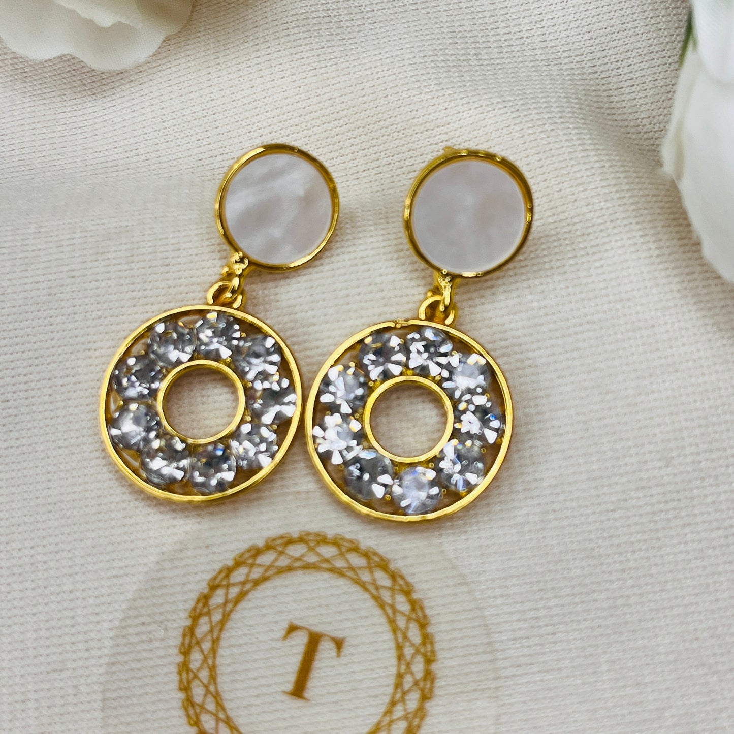 Chic Round Danglers