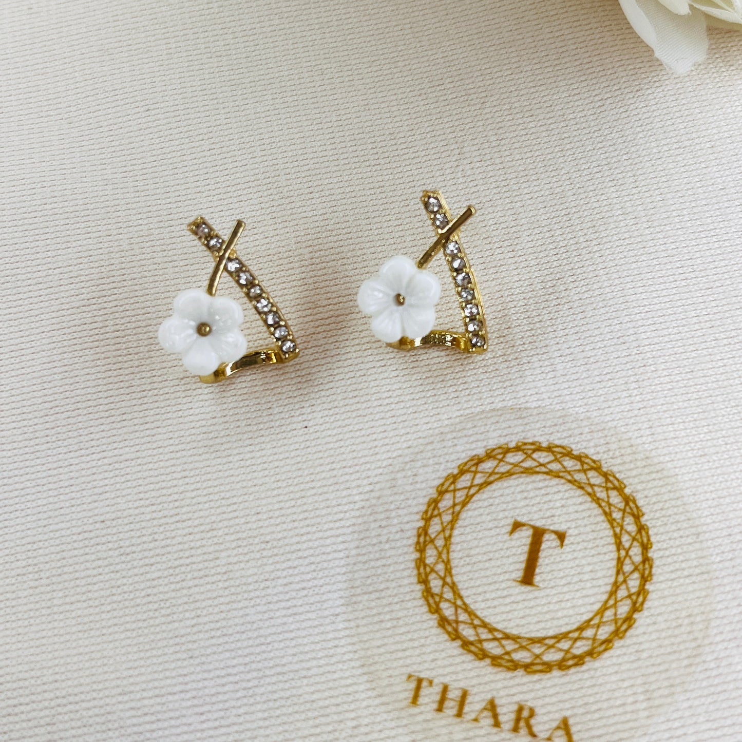 Floral Dazzling Earrings