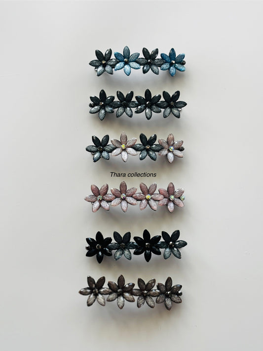 Bodeng Metallic Daisy Clip