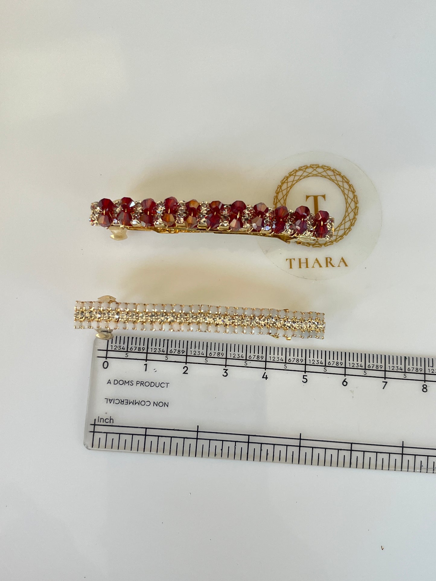 Sparkling Crystal Center Clip