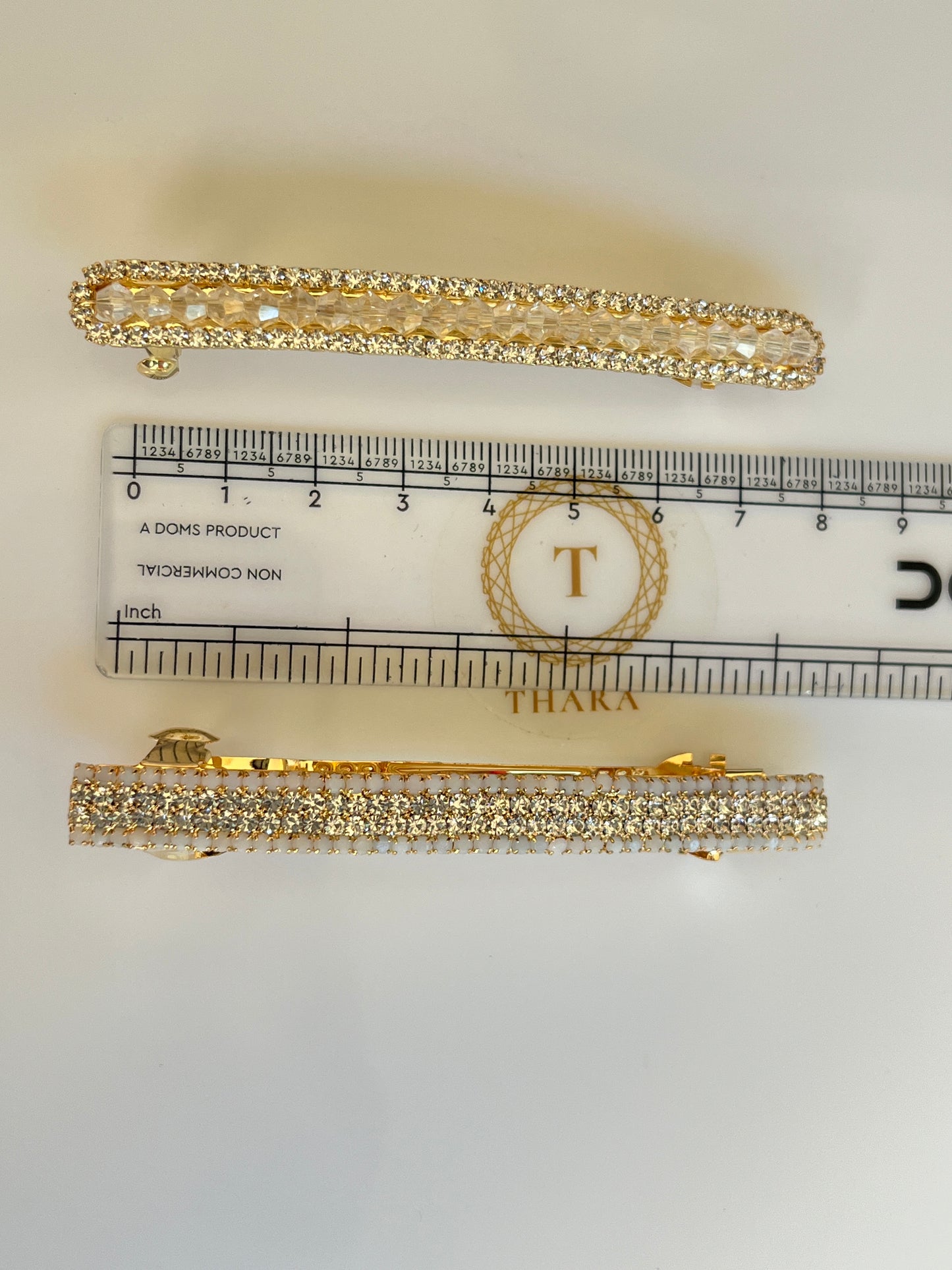 Crystal Luxe and Glow Bar Center Clip