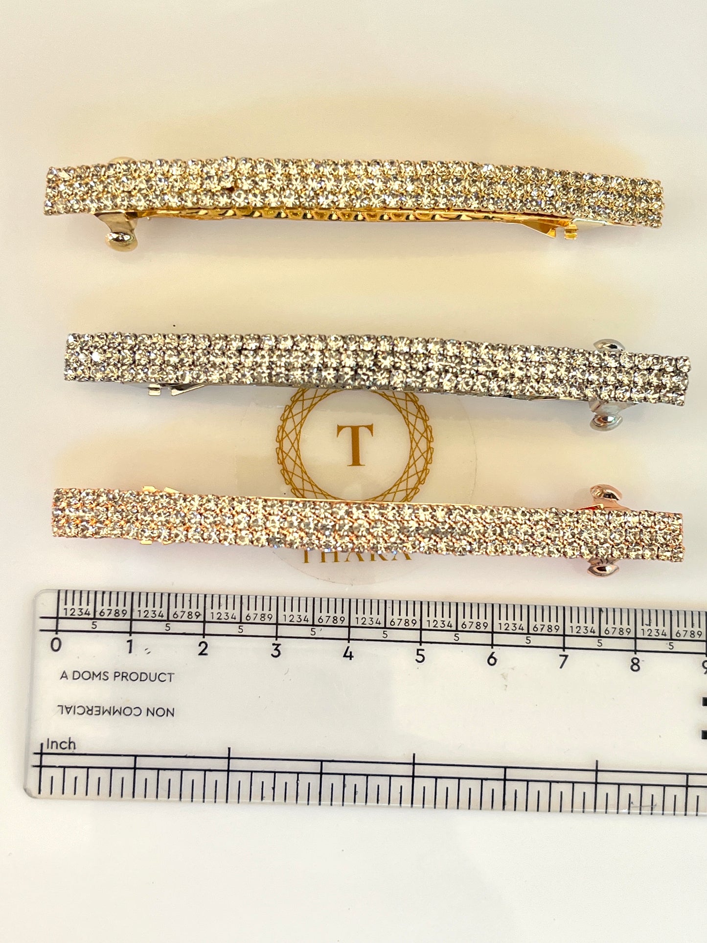 Halo Shine Stone Center Clip