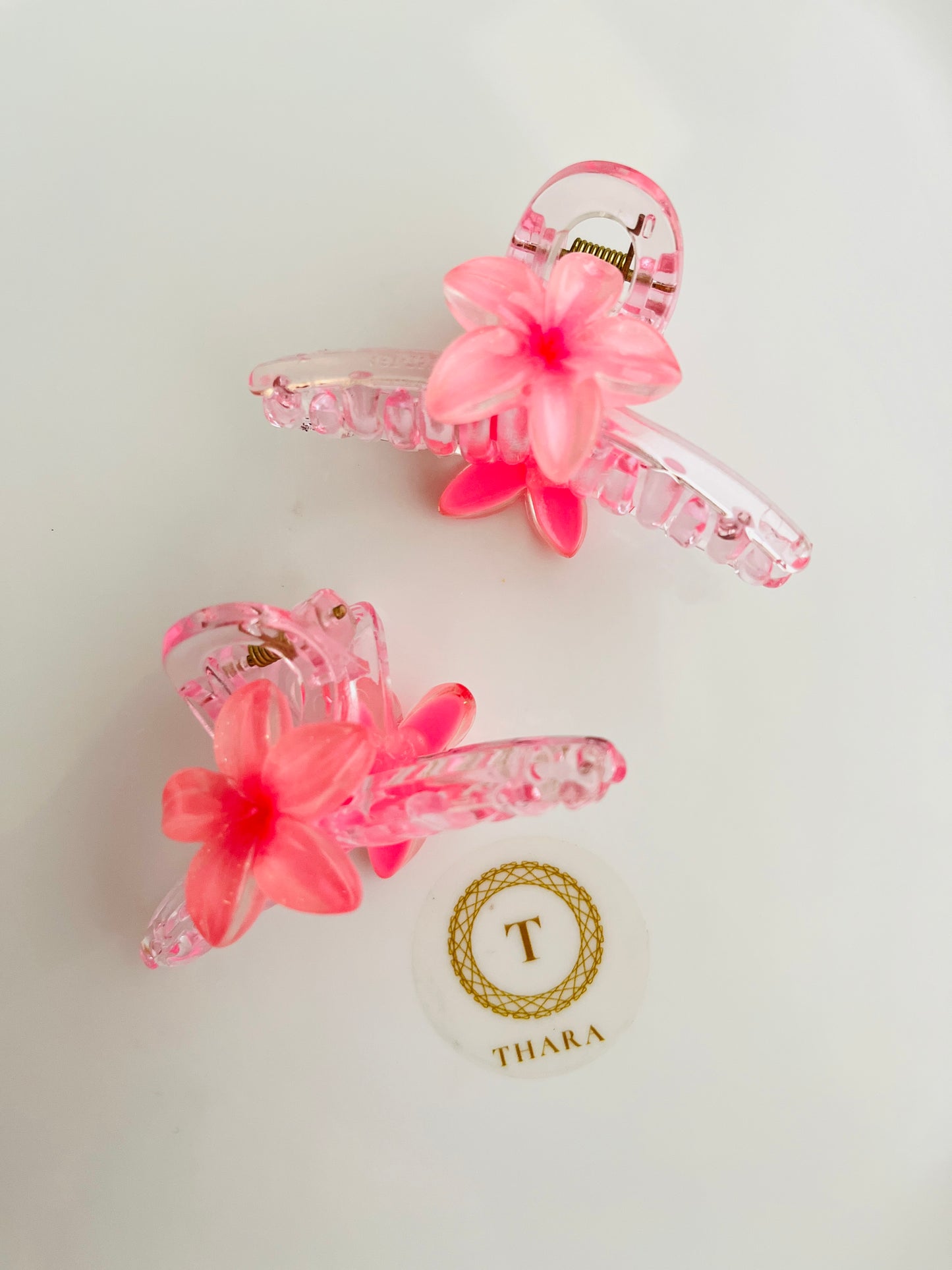Mini Hawaiian Flower Hair Claw Clip β Medium Size