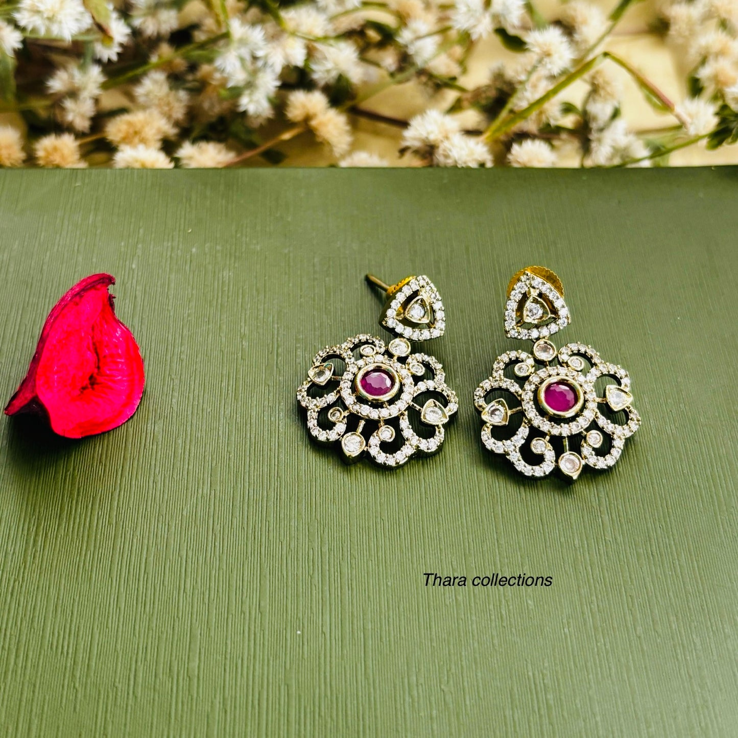 Luxe Sparkle CZ Diamond Bridal Necklace Set