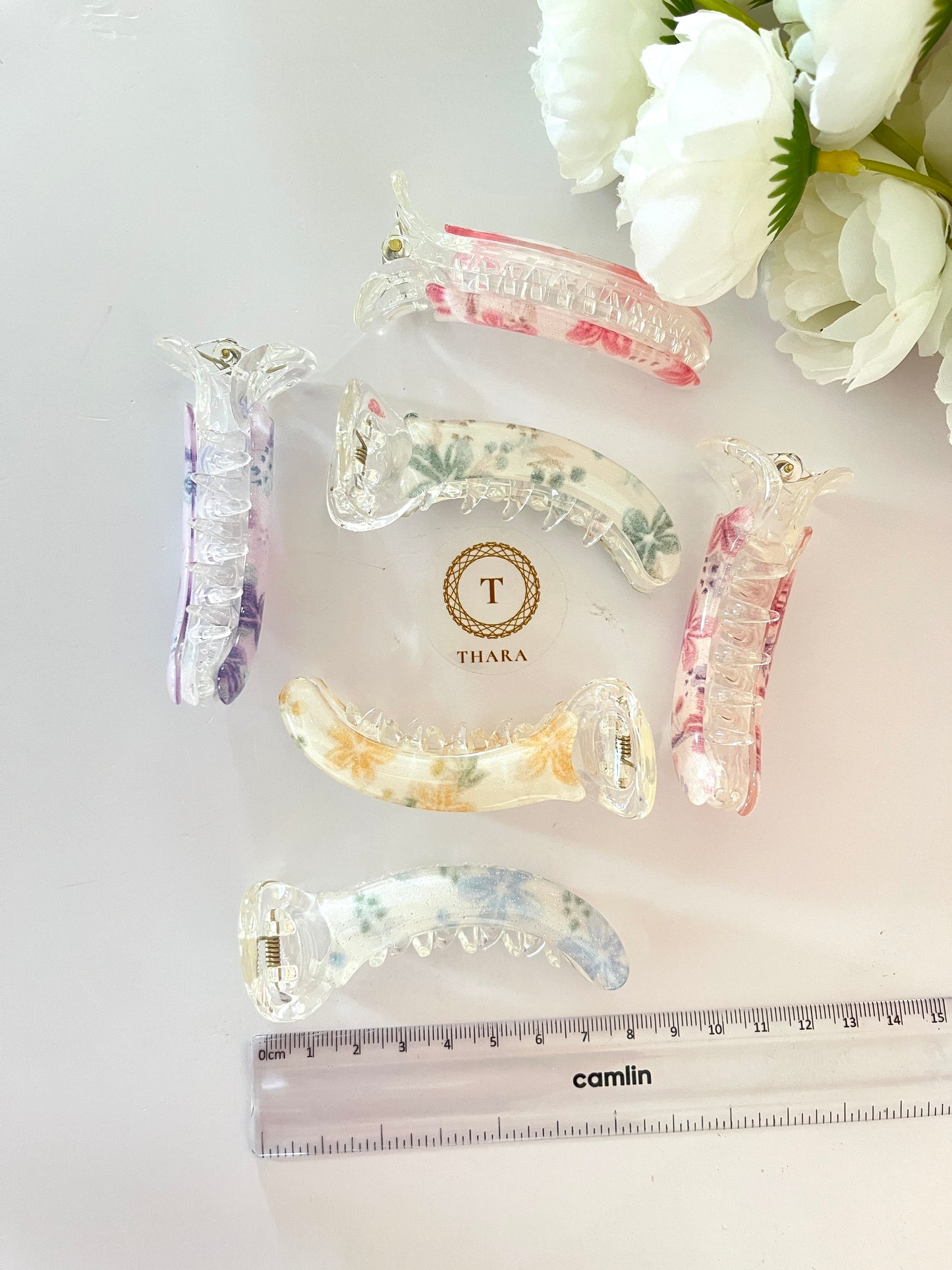 Printed Party Banana Clip