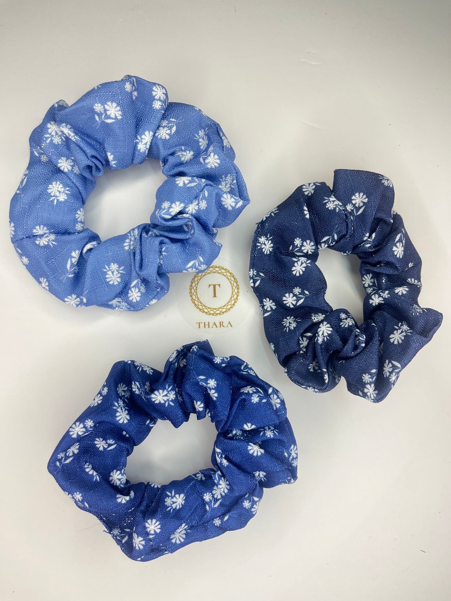 Trendy Printed Scrunchies