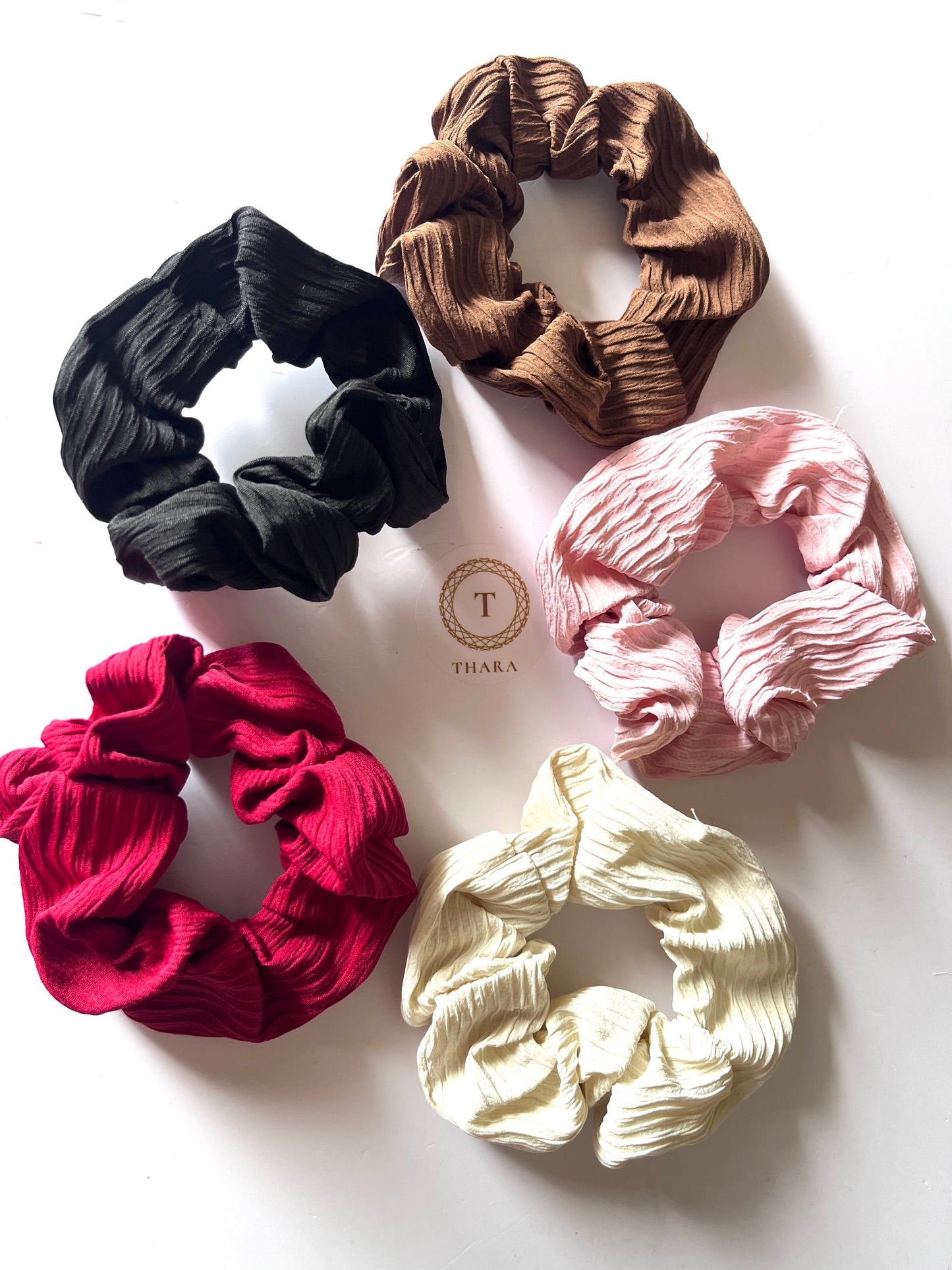 Stripe Line Scrunchies - Regular