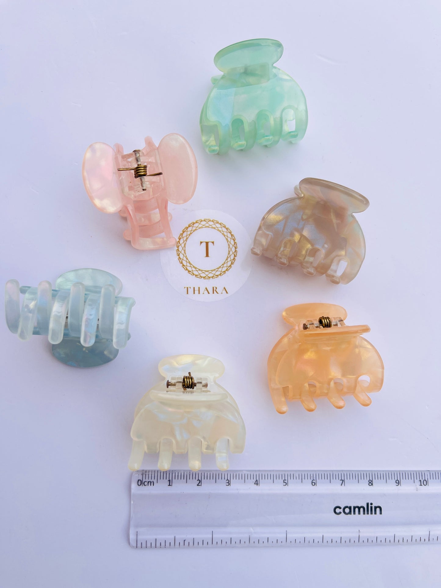 Marble Finish Premium HairClaw 3
