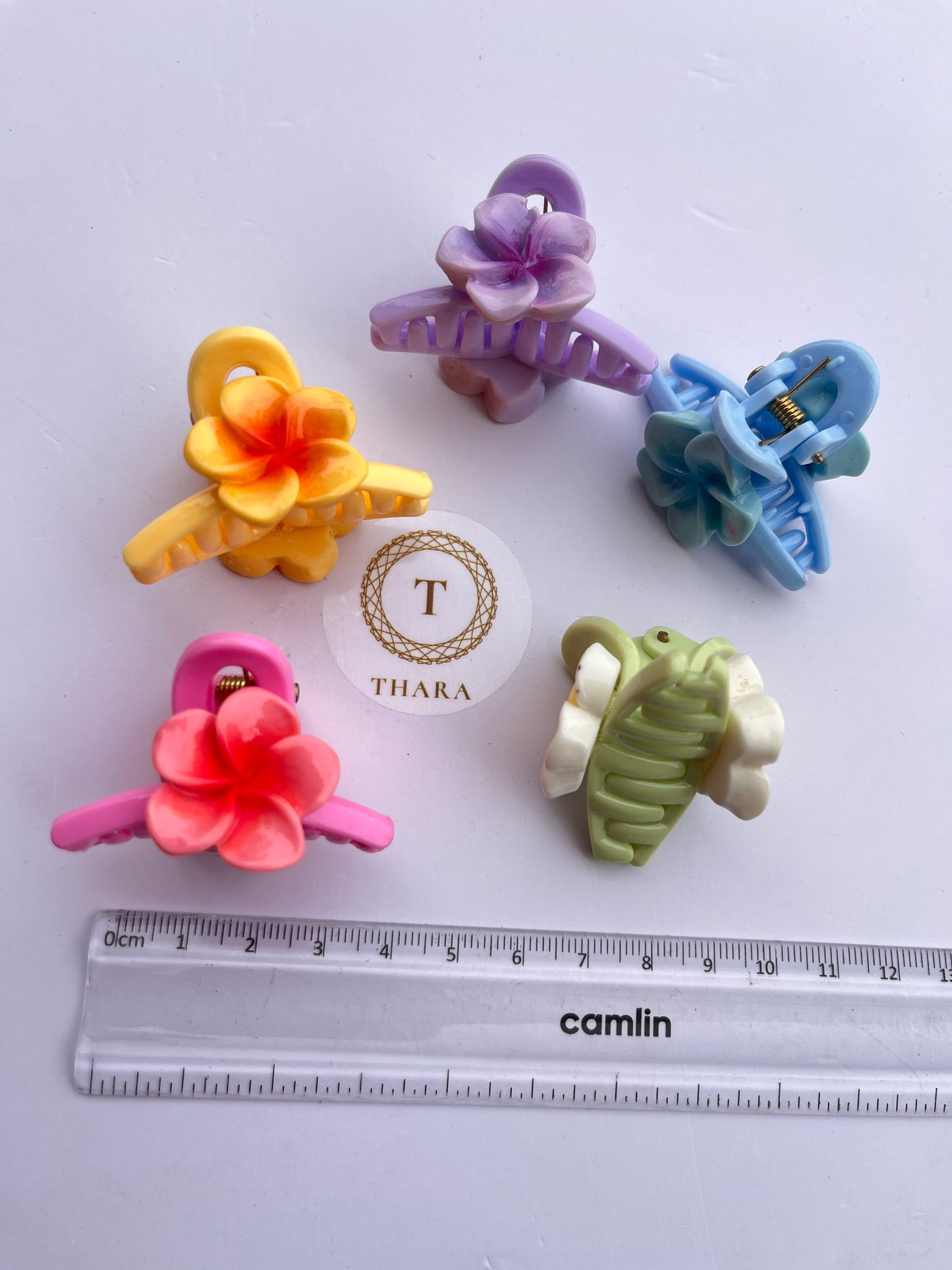 Mini Floral Claw Clip