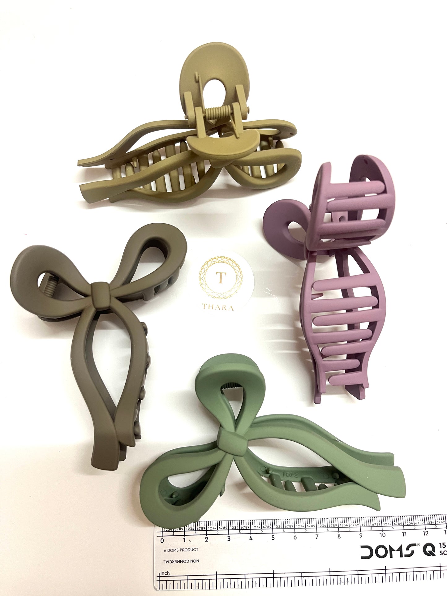 Premium Bow HairClaw Clip