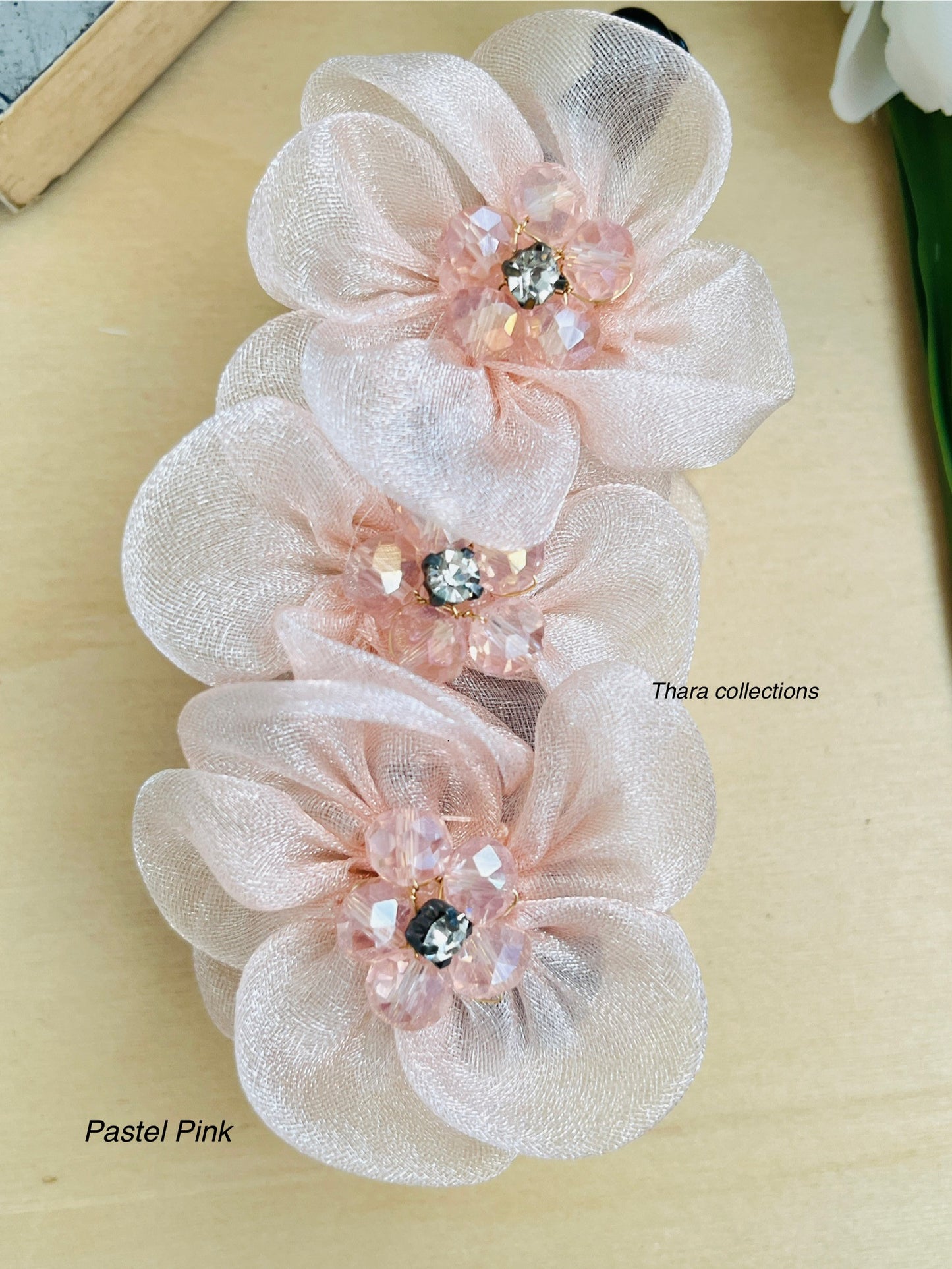 BloomBliss Floral Banana Clips