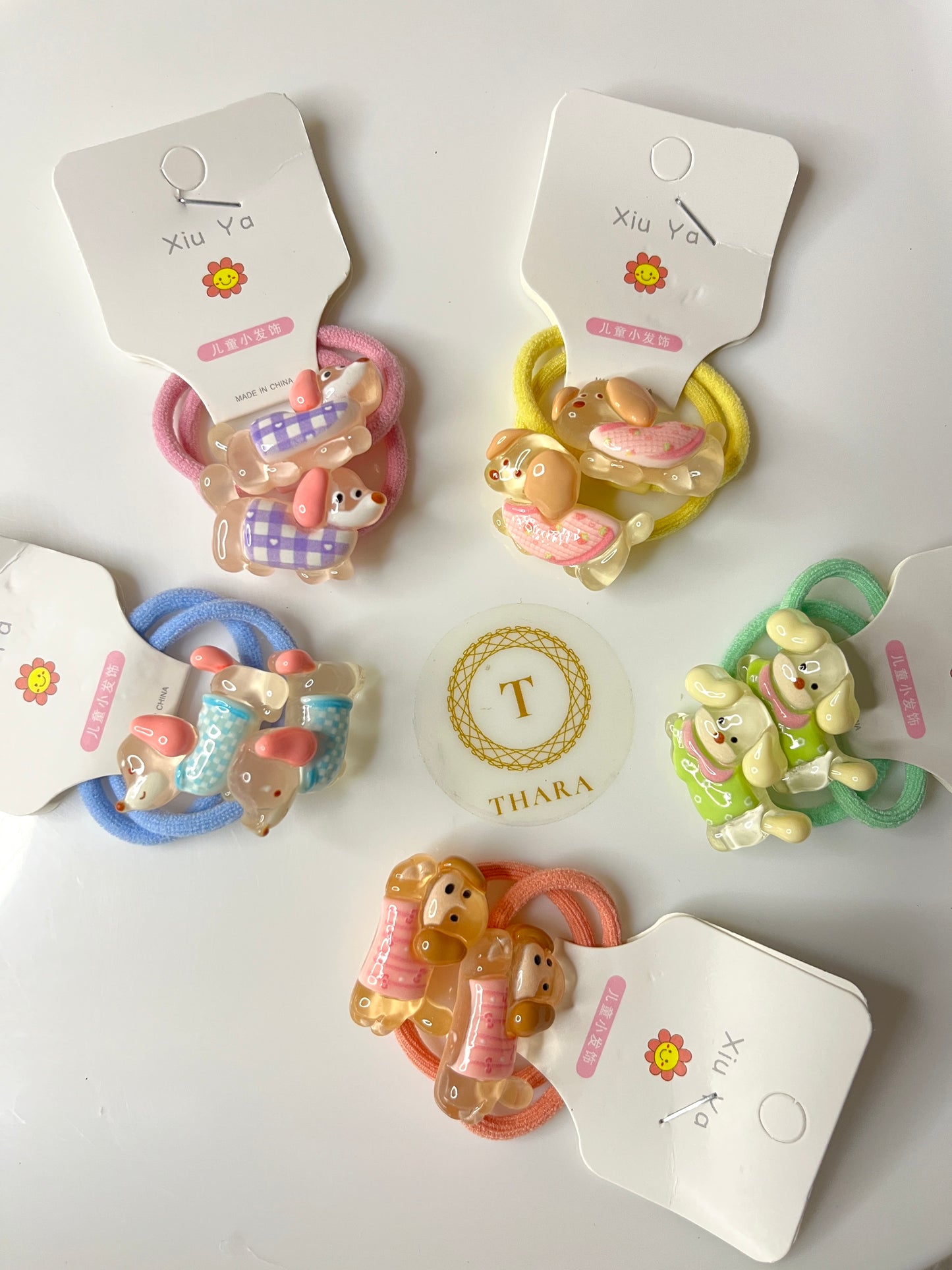 Puppy Hair Ties Set of 2