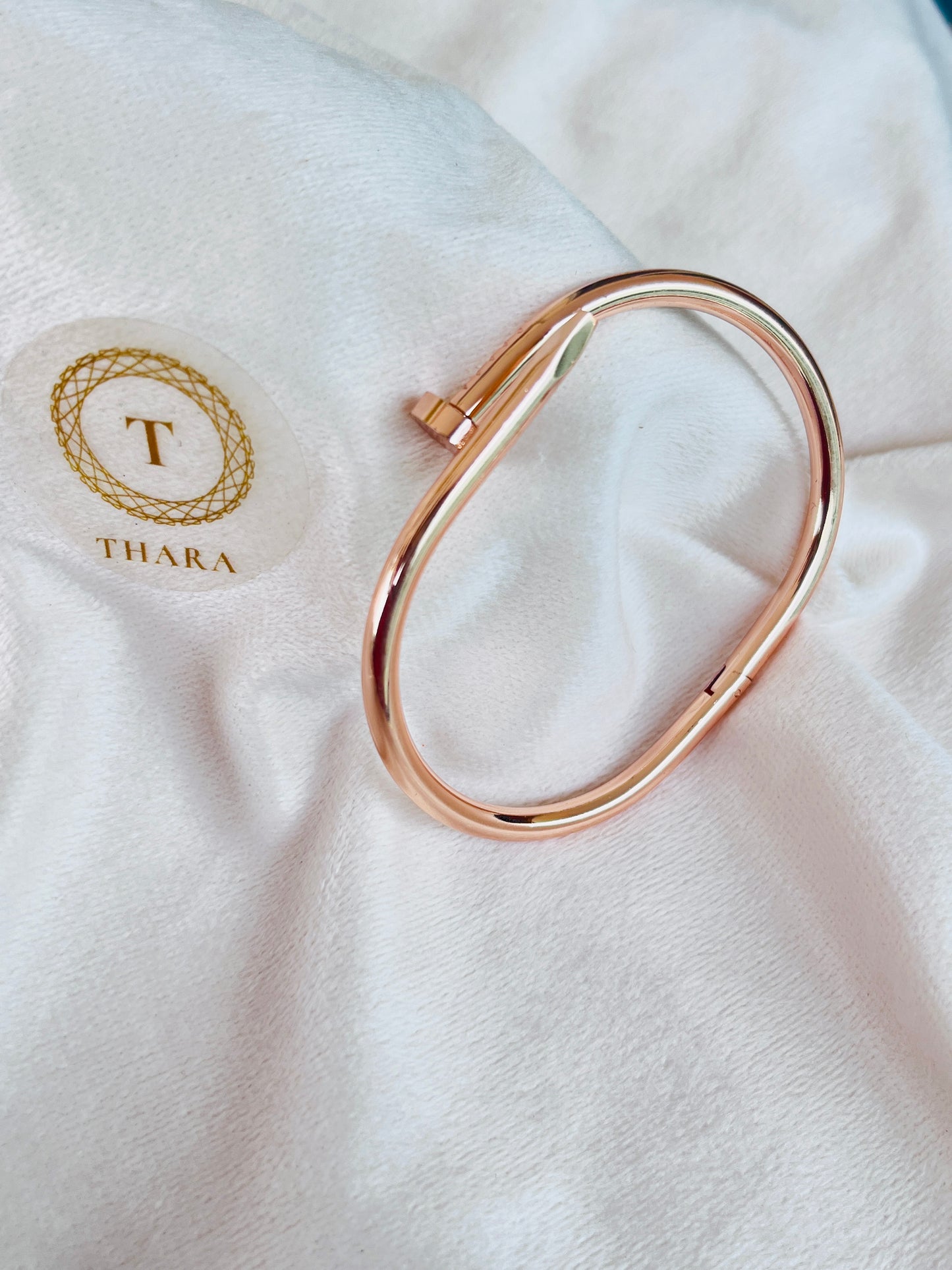 Nail RoseGold Antitarnish Kada