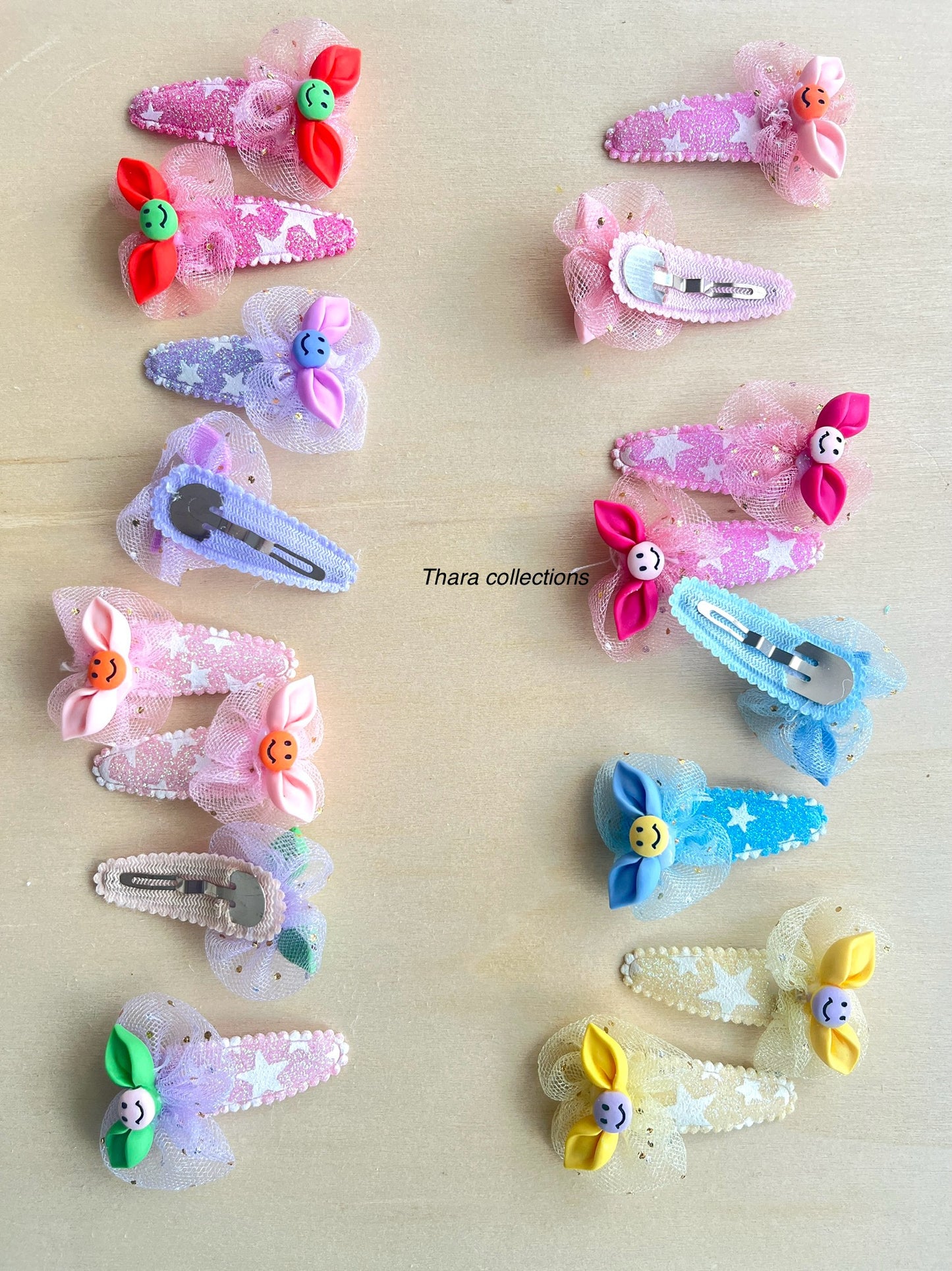 Sparkle Star Hair Clips – Set of 2