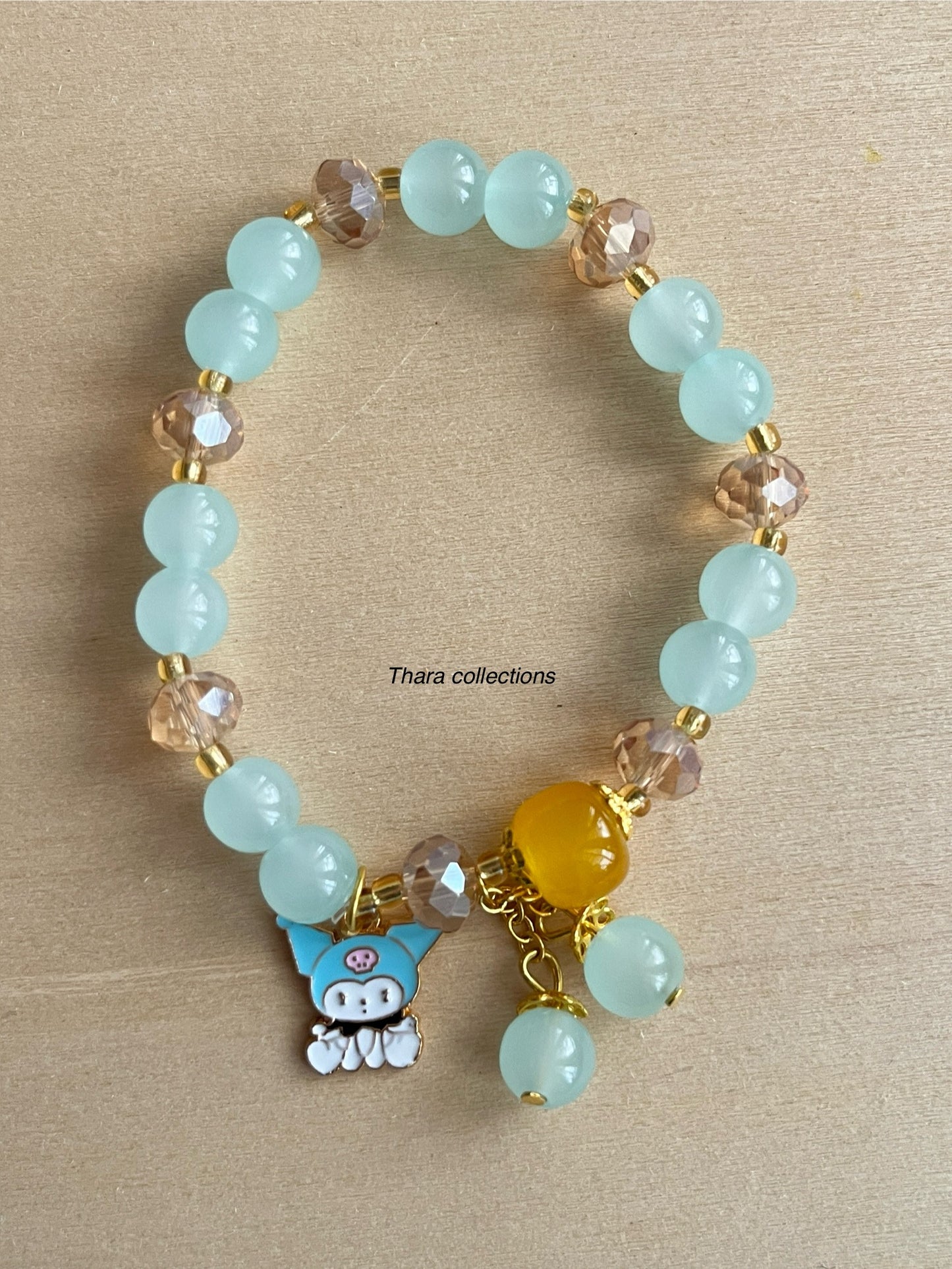 Blue Beaded Bracelet