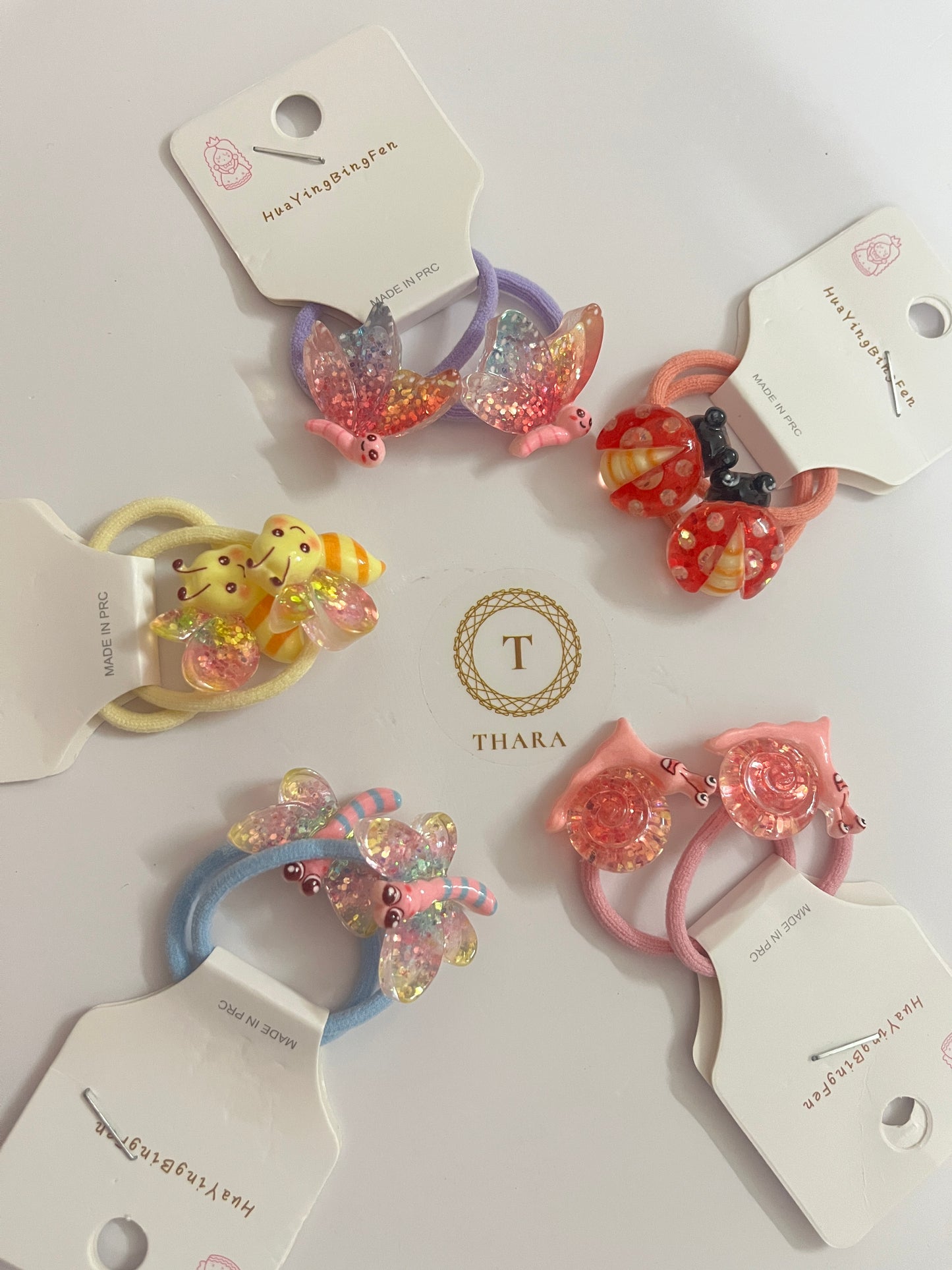 Cute Insects Hair ties