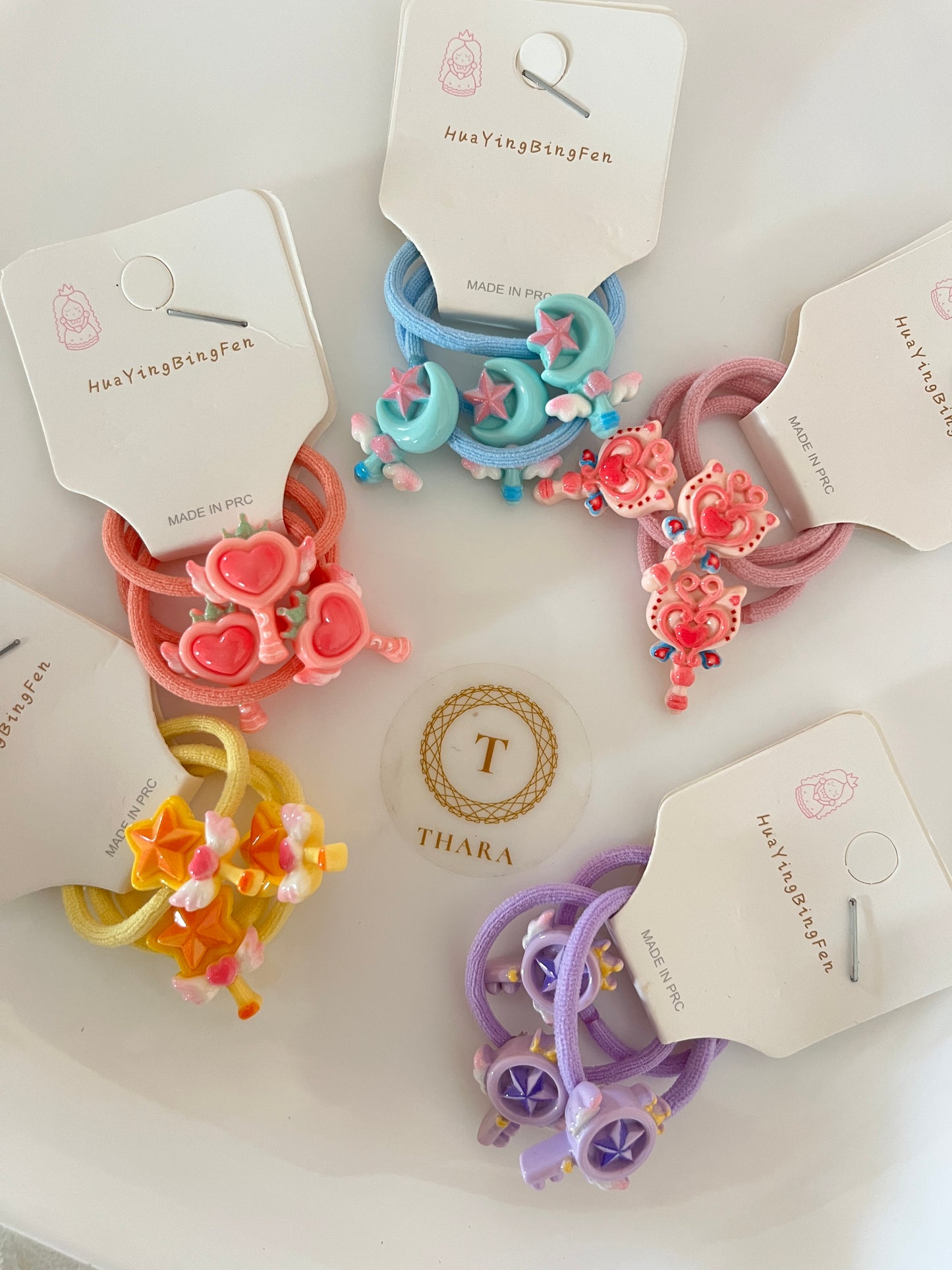 Toy Hair Ties - Pack of 3