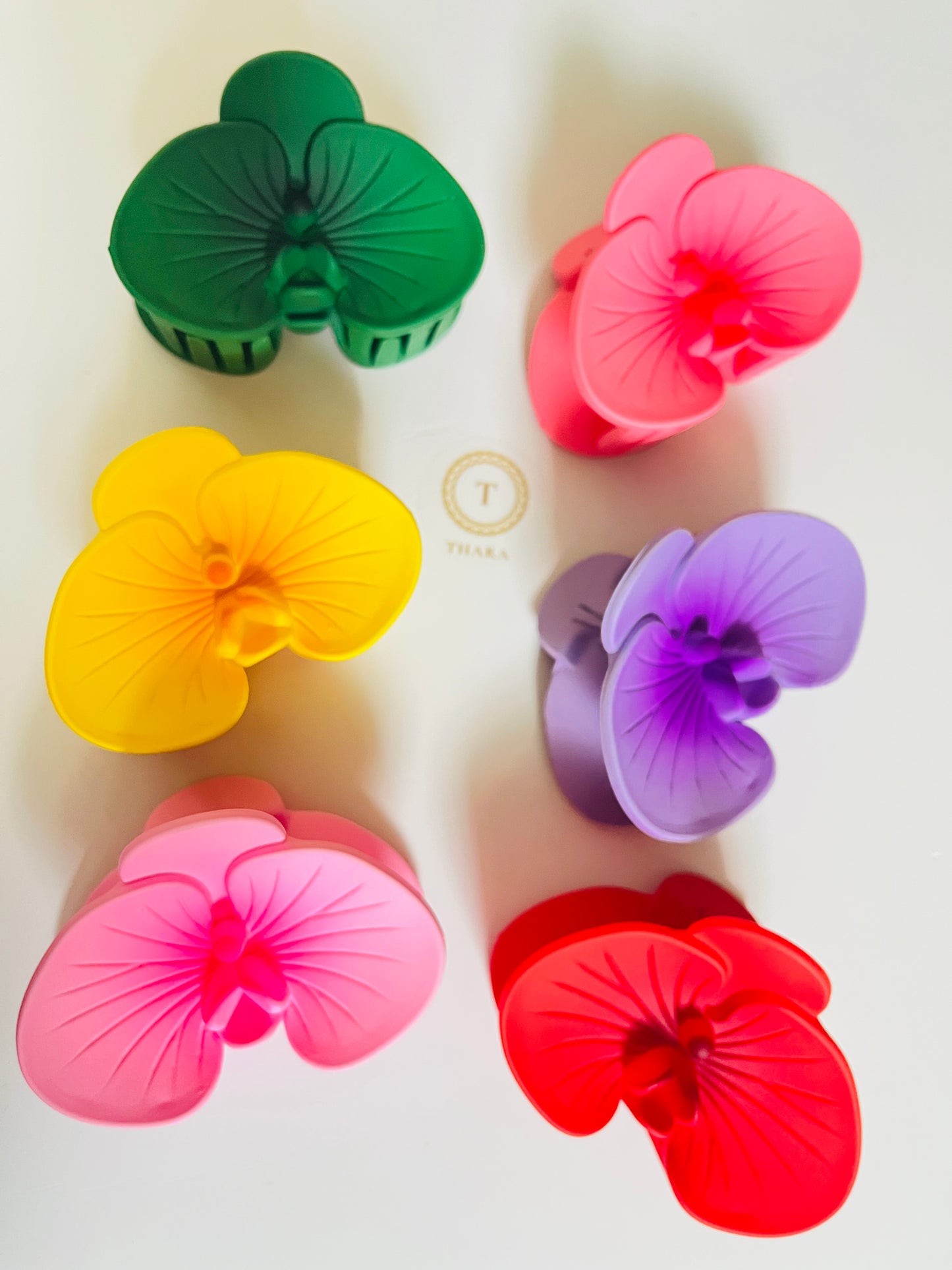 Trendy Bold Floral HairClip