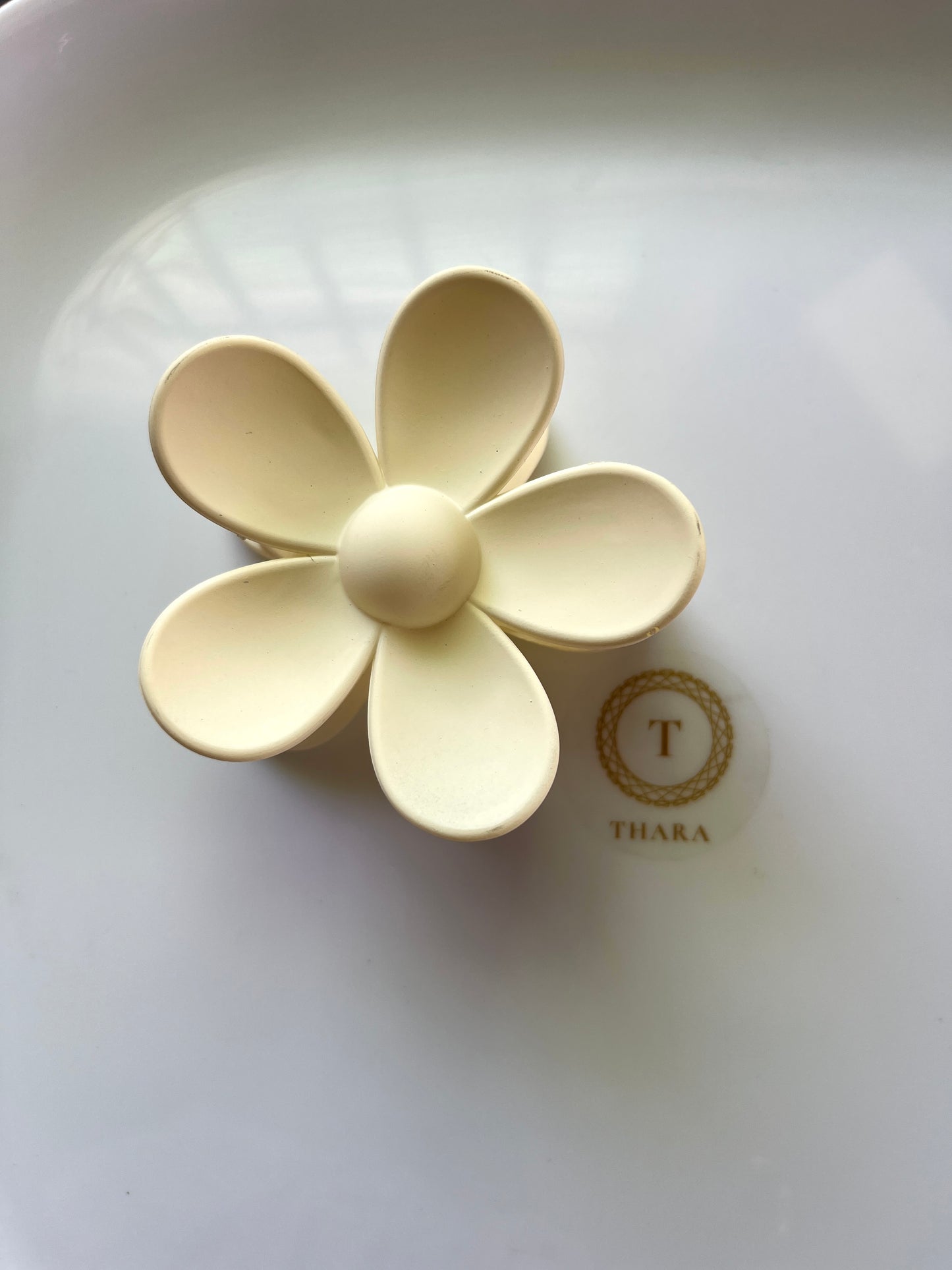 Matte Flower Hair Clips –  Big