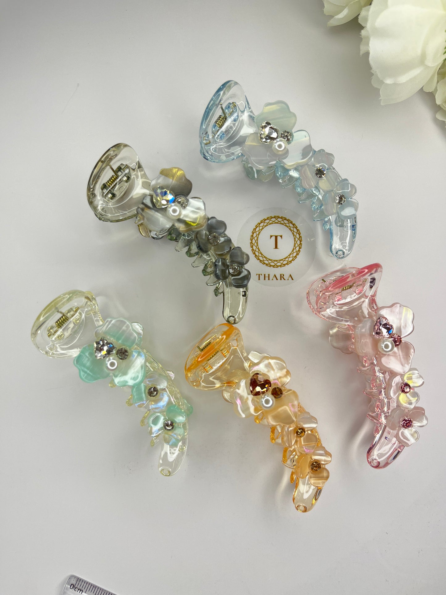 Bloom Floral Banana Clip