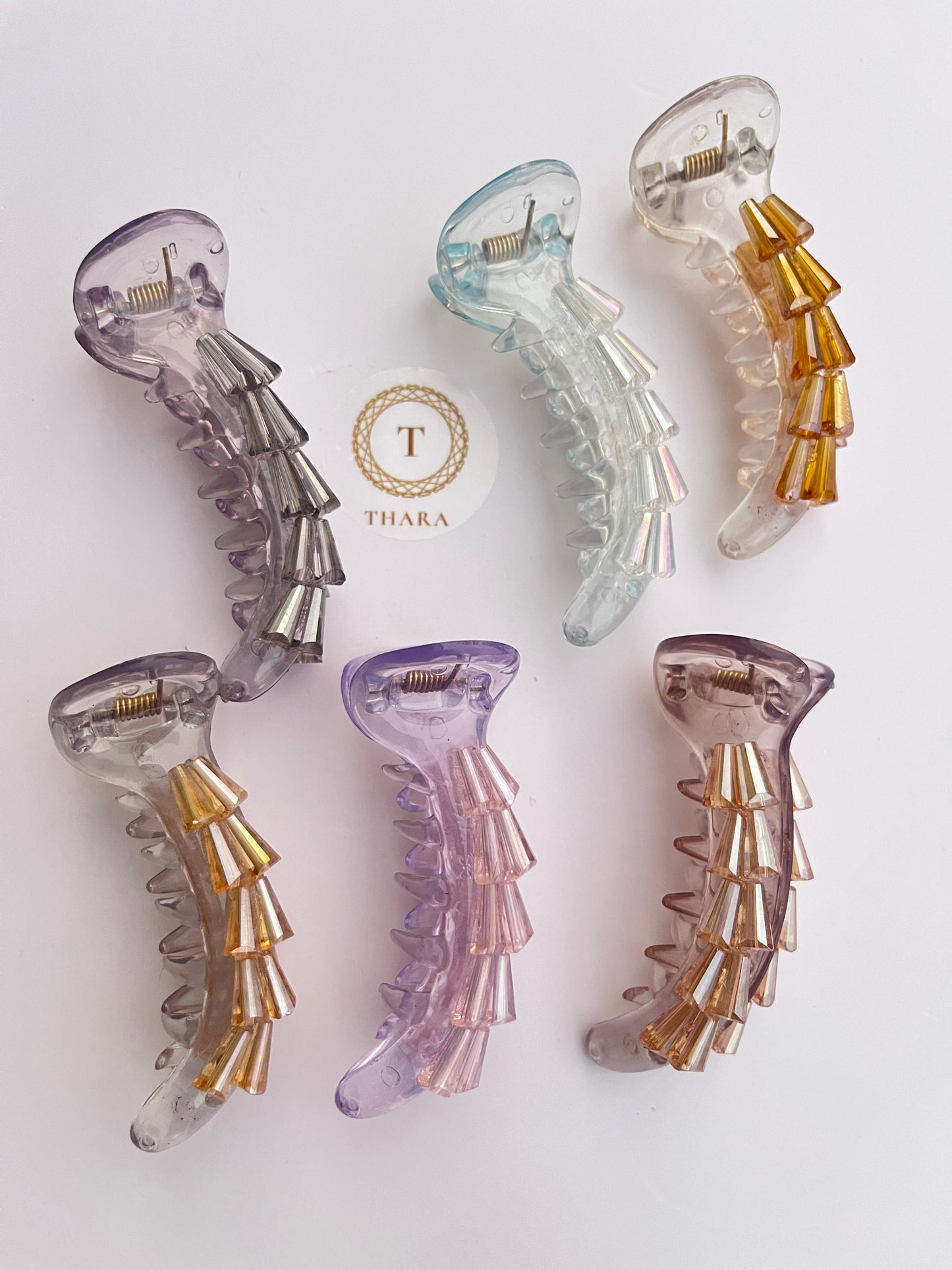 Elegant Shell Banana HairClip
