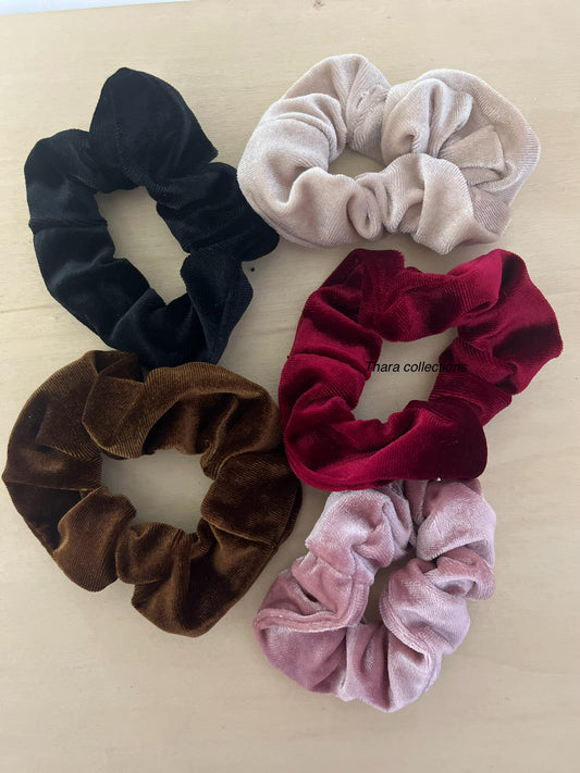 Luxury Velvet Scrunchies