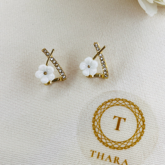 Floral Dazzling Earrings