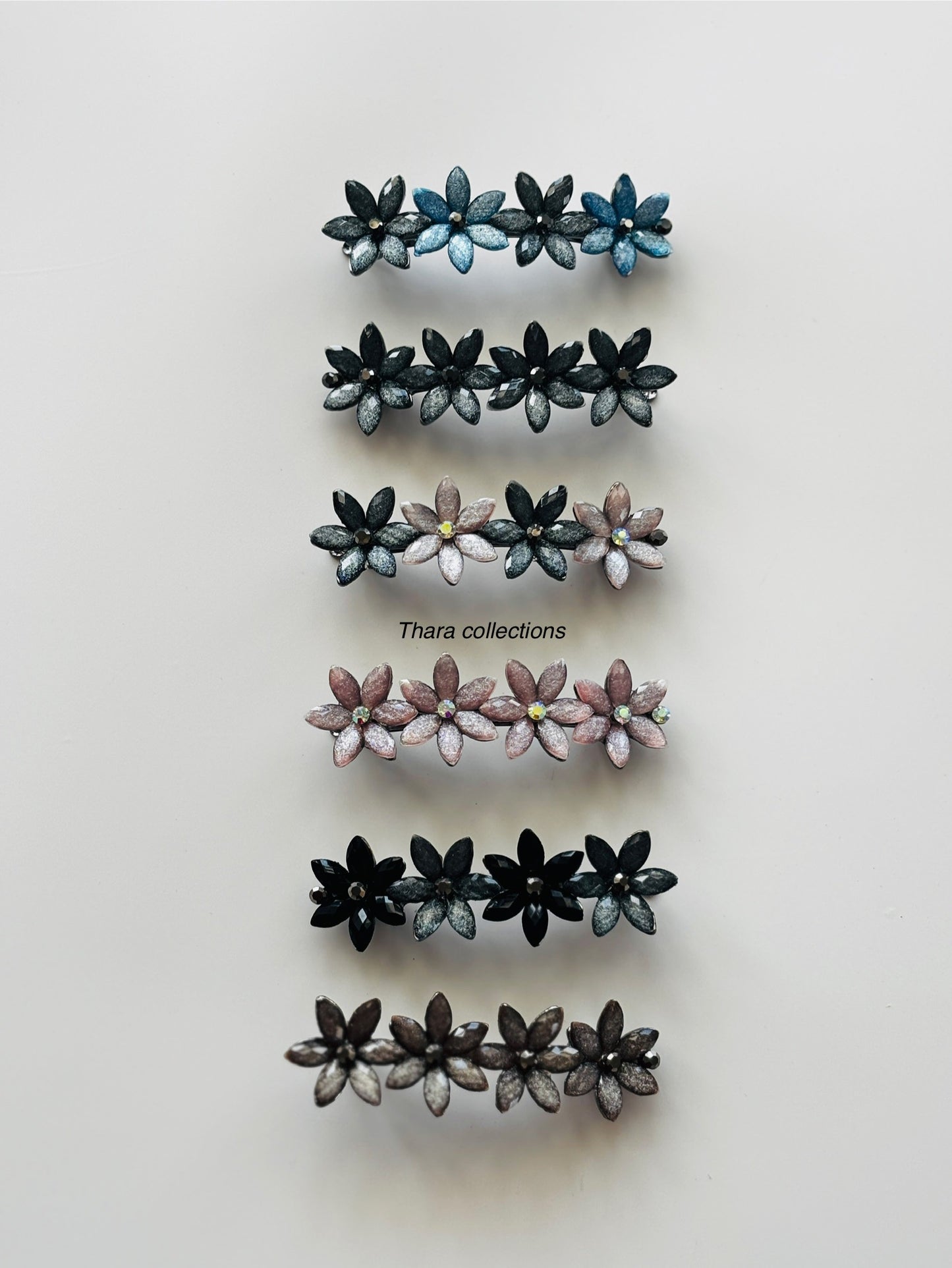 Bodeng Metallic Daisy Clip