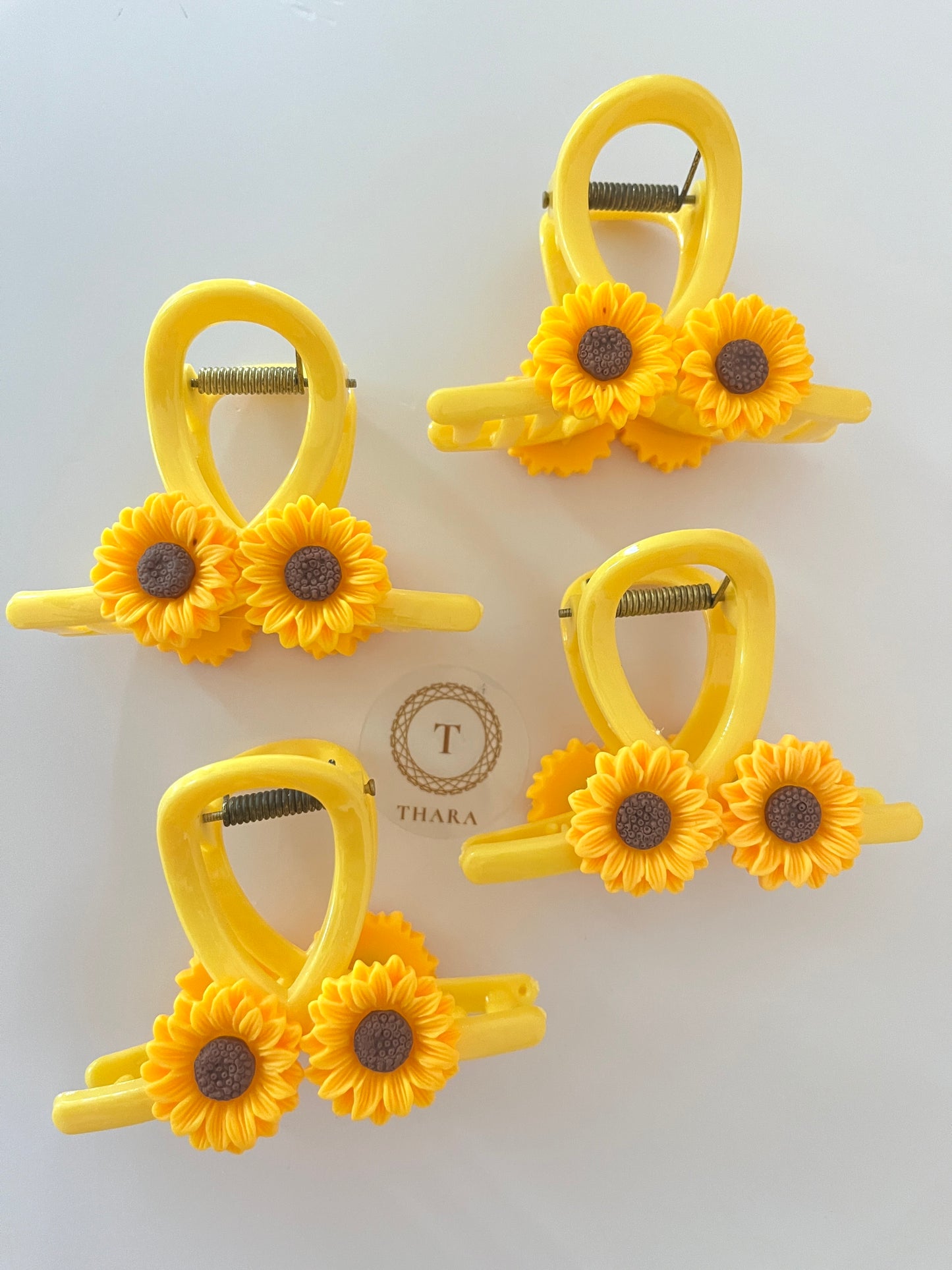 Sunflower Trending HairClaw Clip