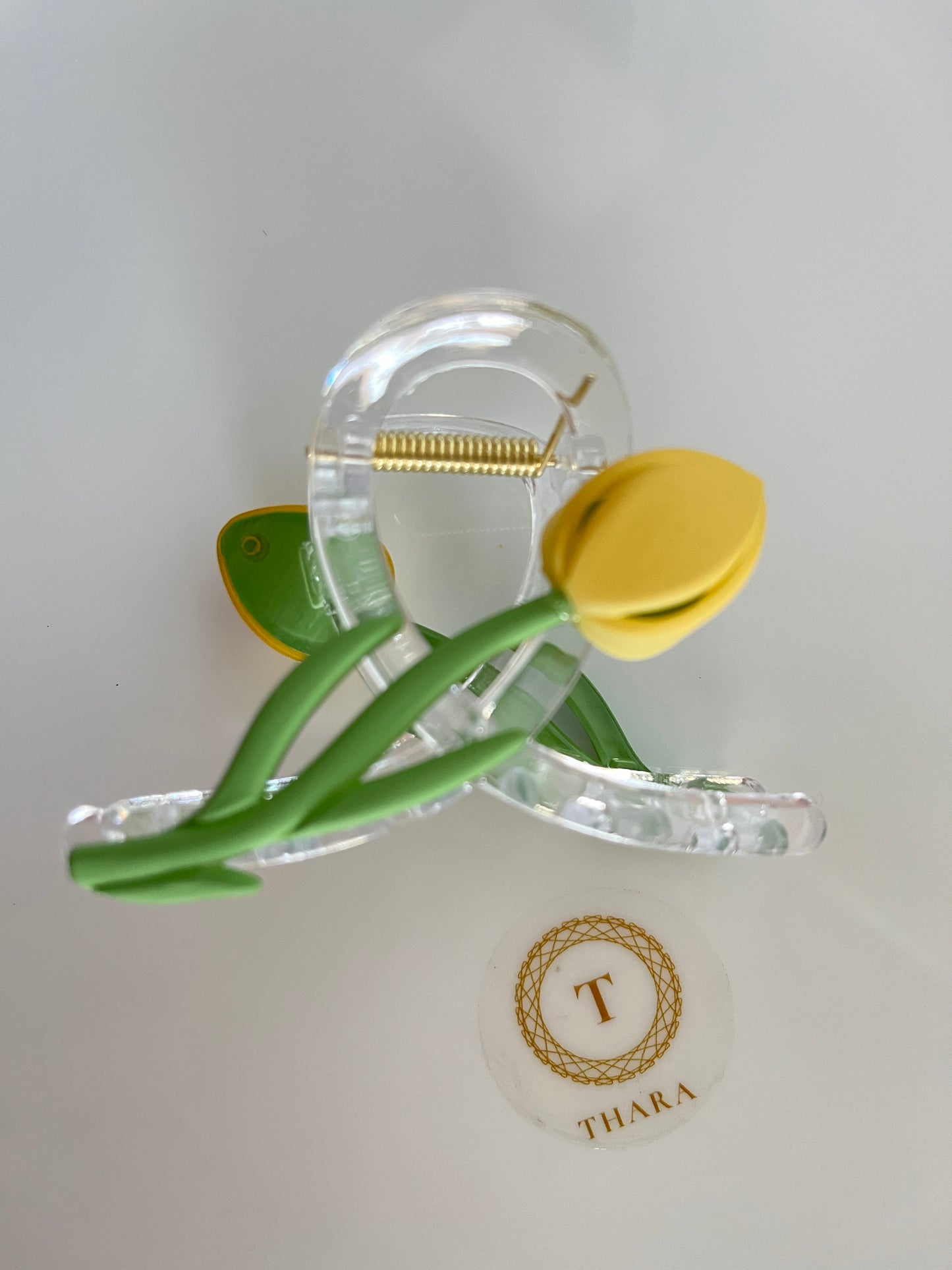 Lotus Bud Hair Claw Clip – Medium Size