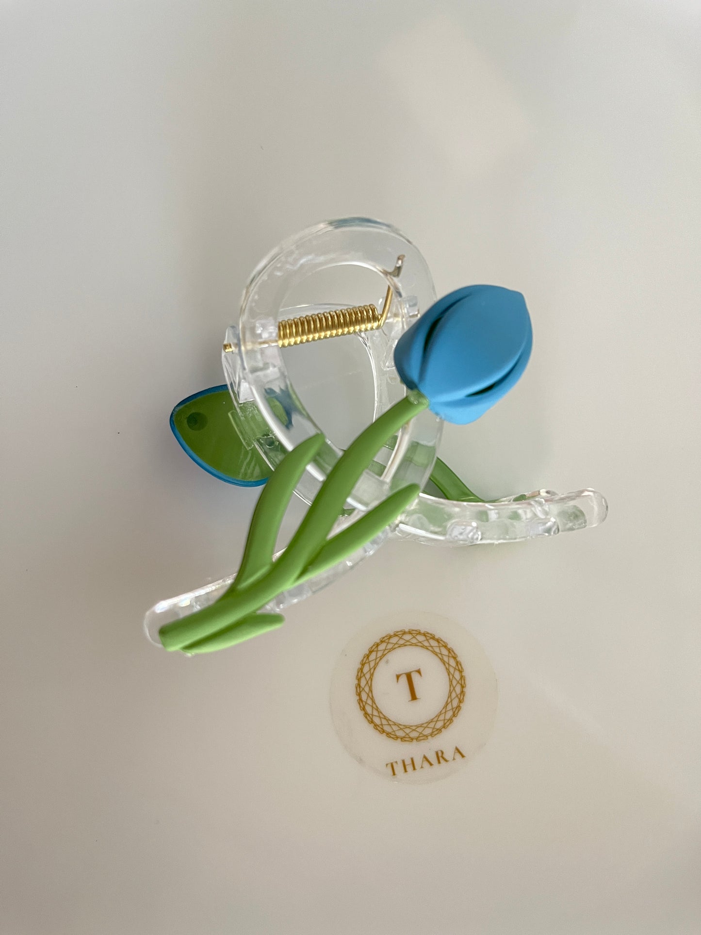 Lotus Bud Hair Claw Clip – Medium Size