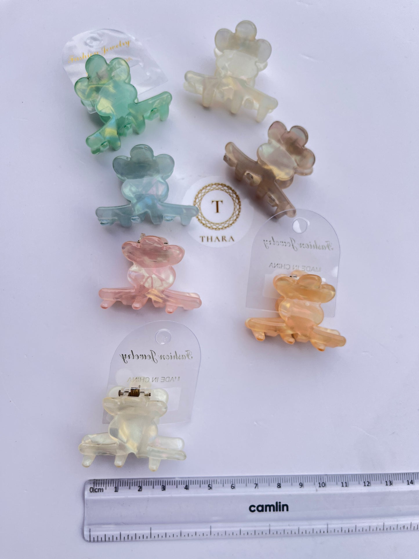 Marble Finish Premium ClawClip 2