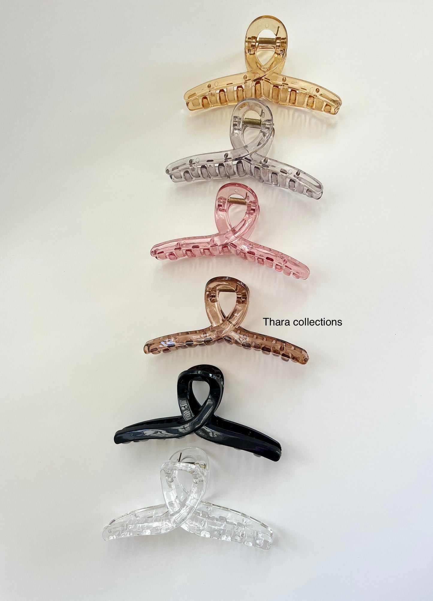 Minimalist X-Loop Hair Clips