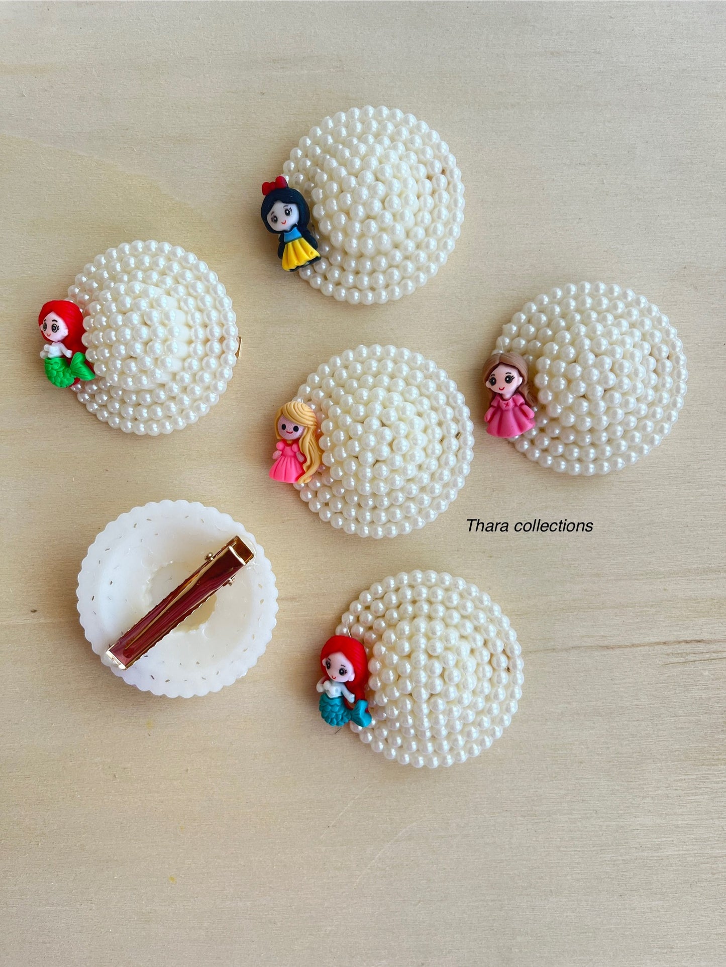 ✨ Princess / Teddy Pearl Hair Clip