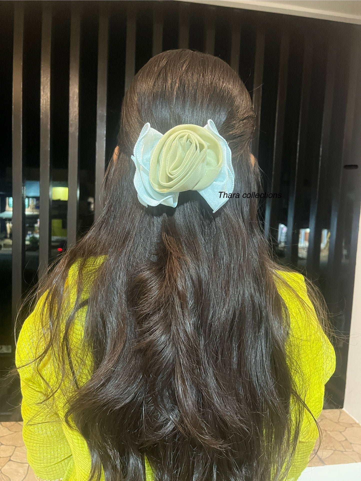 Elegant Rose Bloom Hair Clips