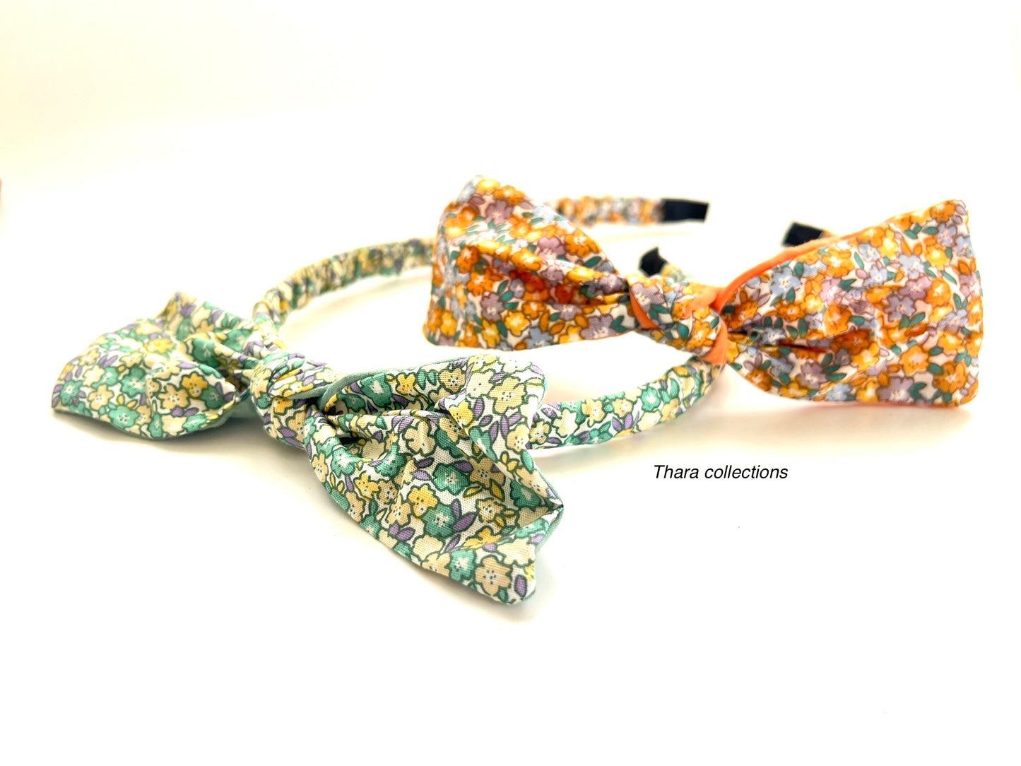 Vintage Floral Bow Hairband Retro Charm in Every Detail