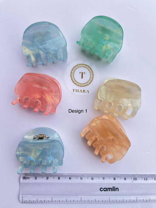 Marble Finish Premium HairClaw 3