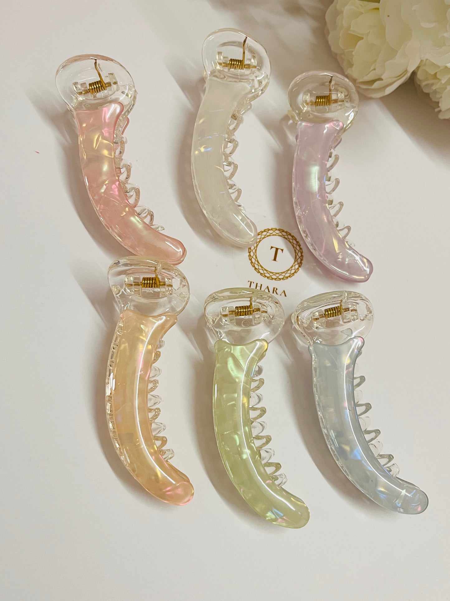 Shiny Party Banana HairClip