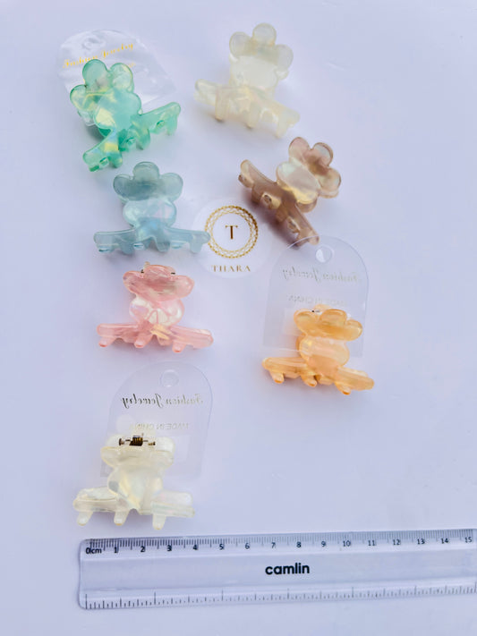 Marble Finish Premium ClawClip 2