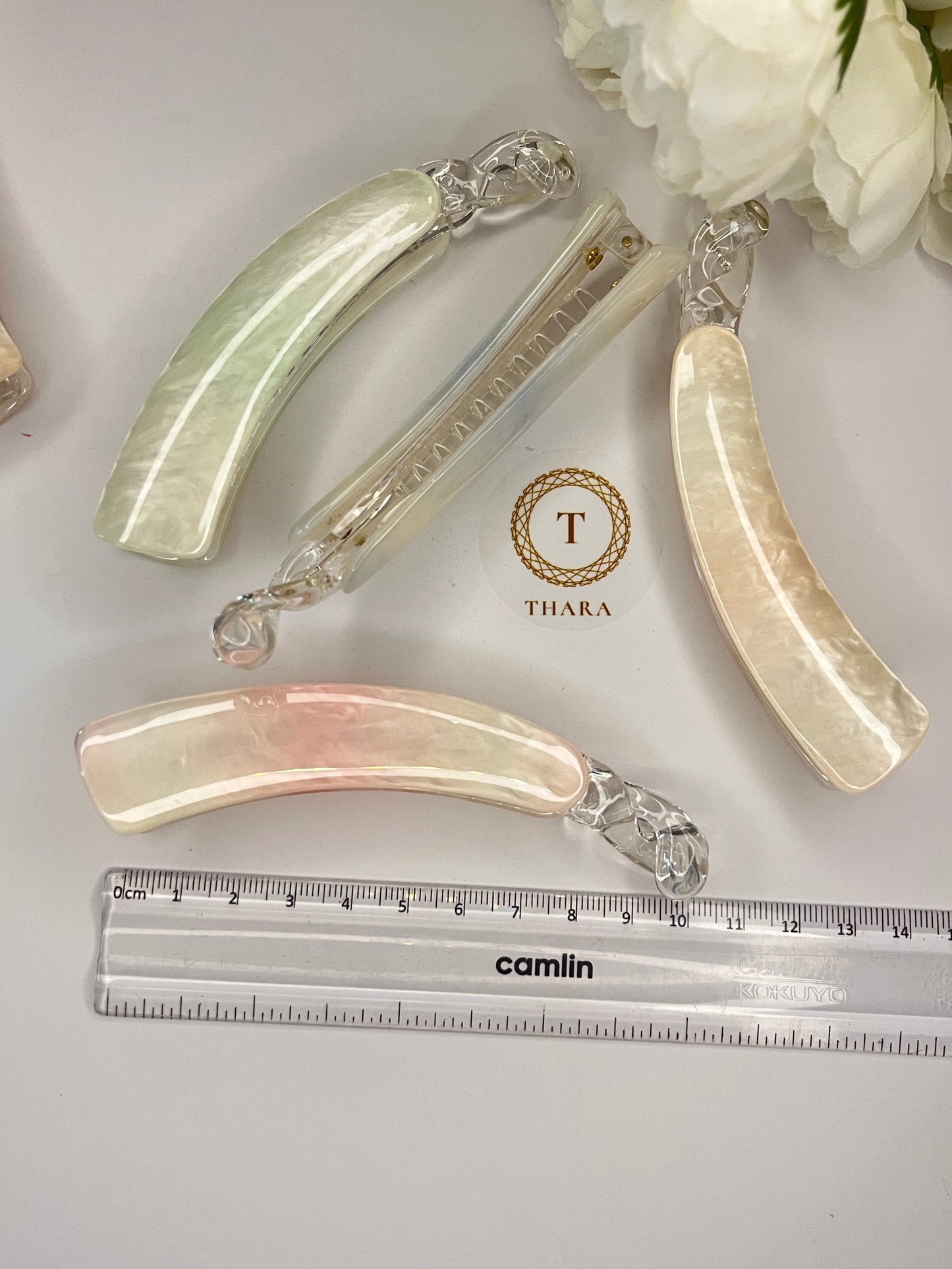 Dual Shaded Lock Banana HairClip
