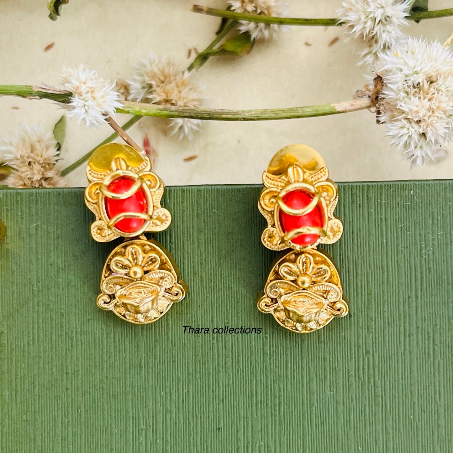 Exquisite Lakshmi Temple Choker Set with Earrings
