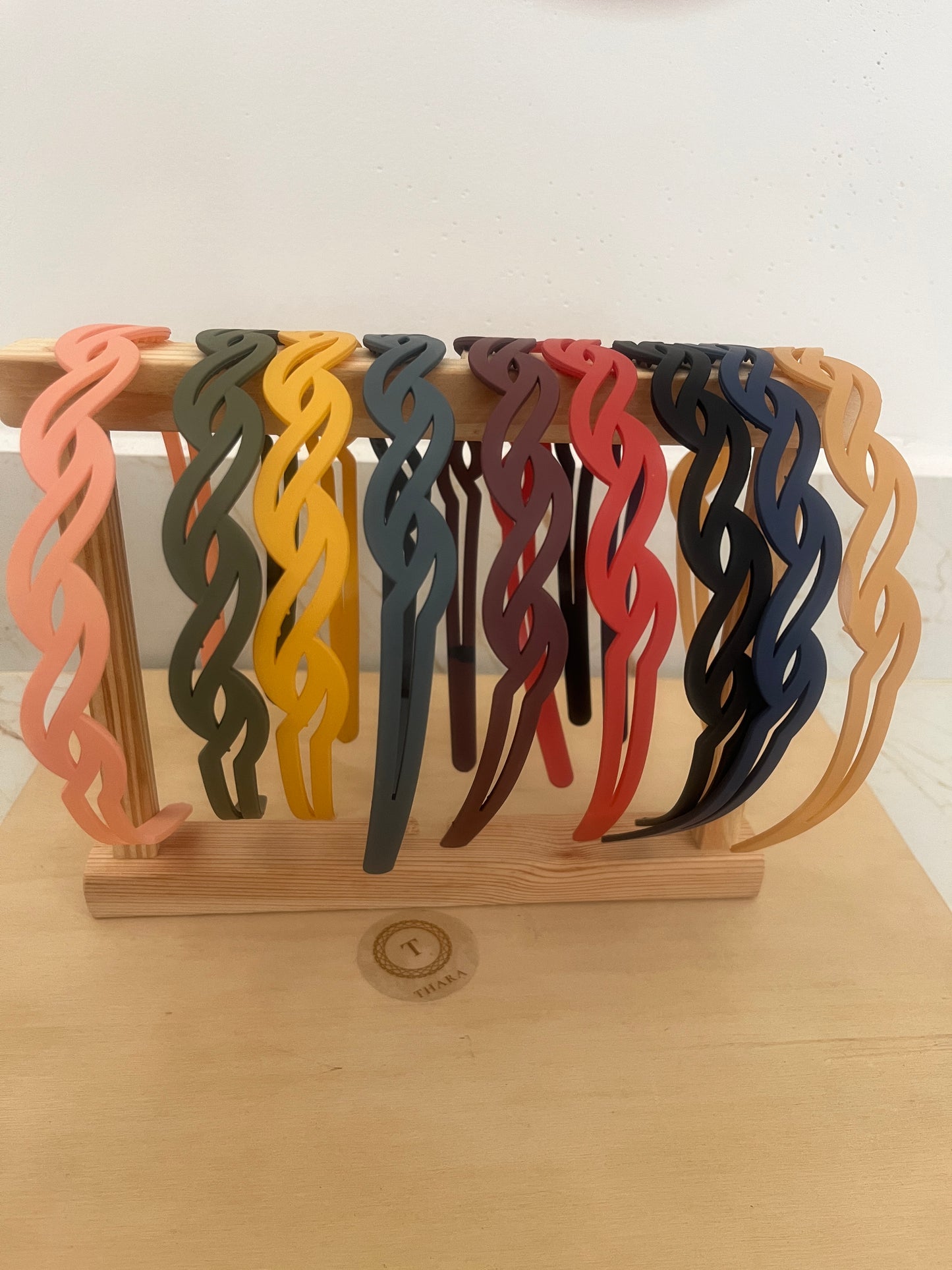 Korean Style Twisted Matte Finish Headband — Trendy Solid Colors