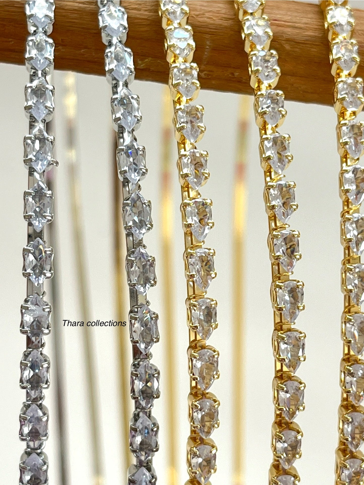 Elegant Crystal Rhinestone Headbands – Gold & Silver