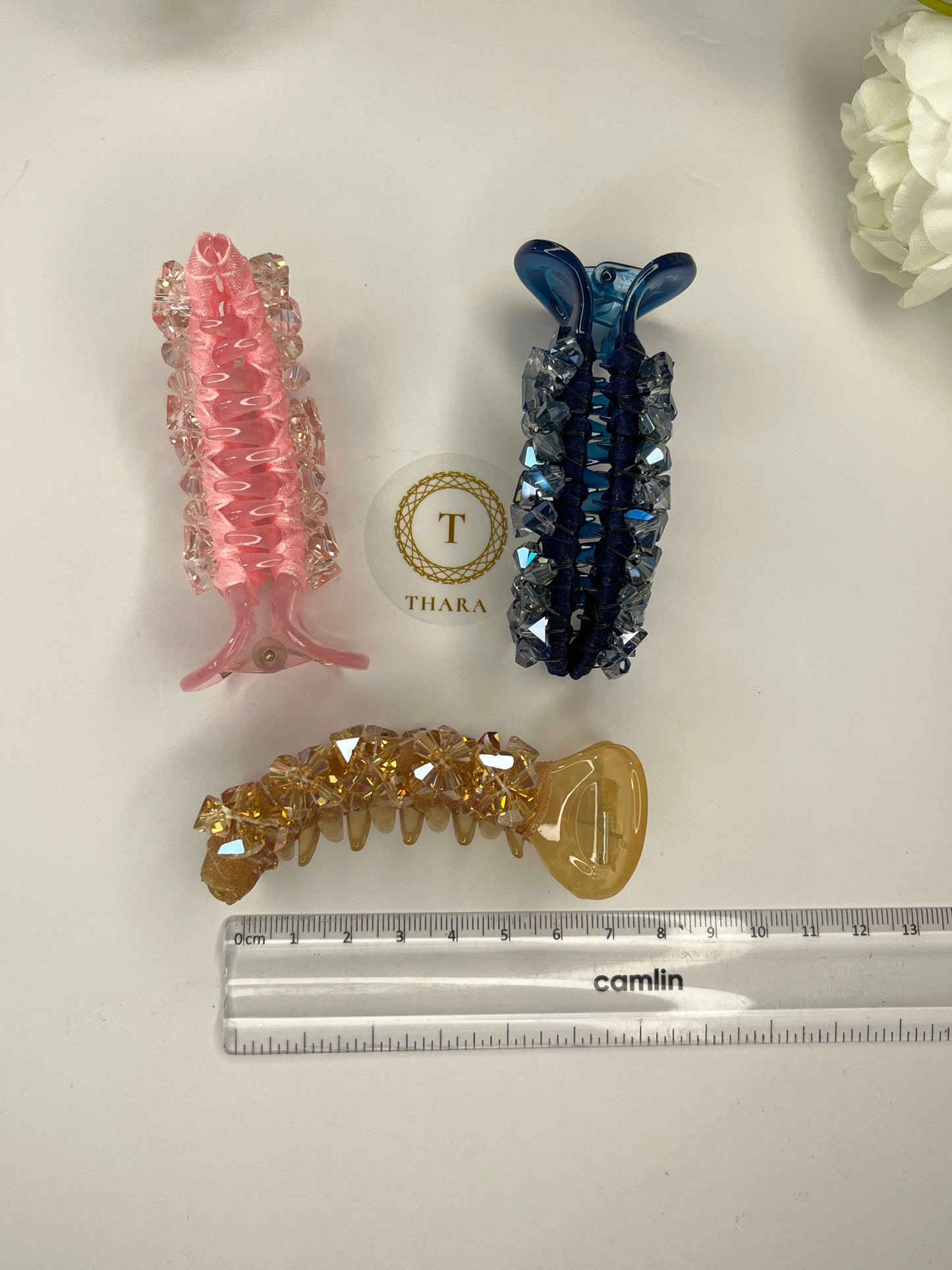 Luxe Beaded Party Banana Clips