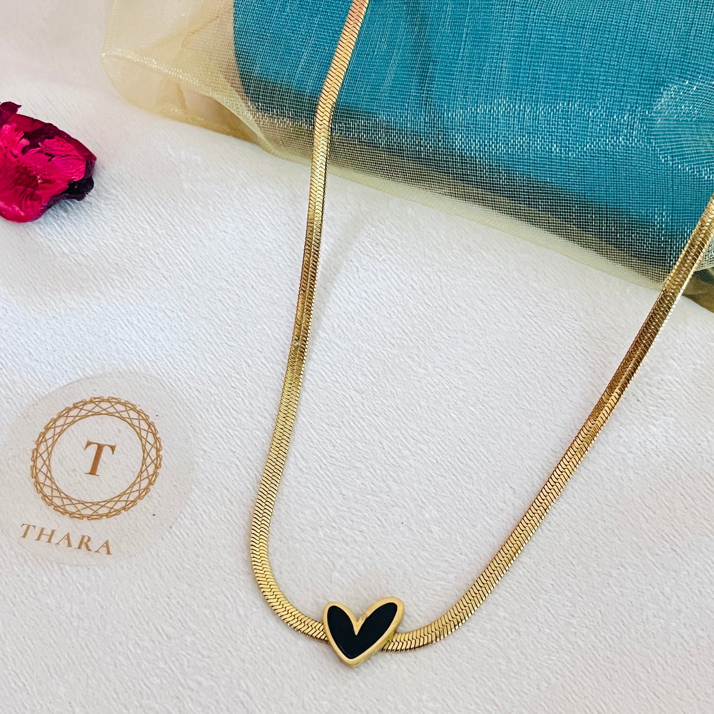 Luxury Everyday Snake Chain with Charm Pendant