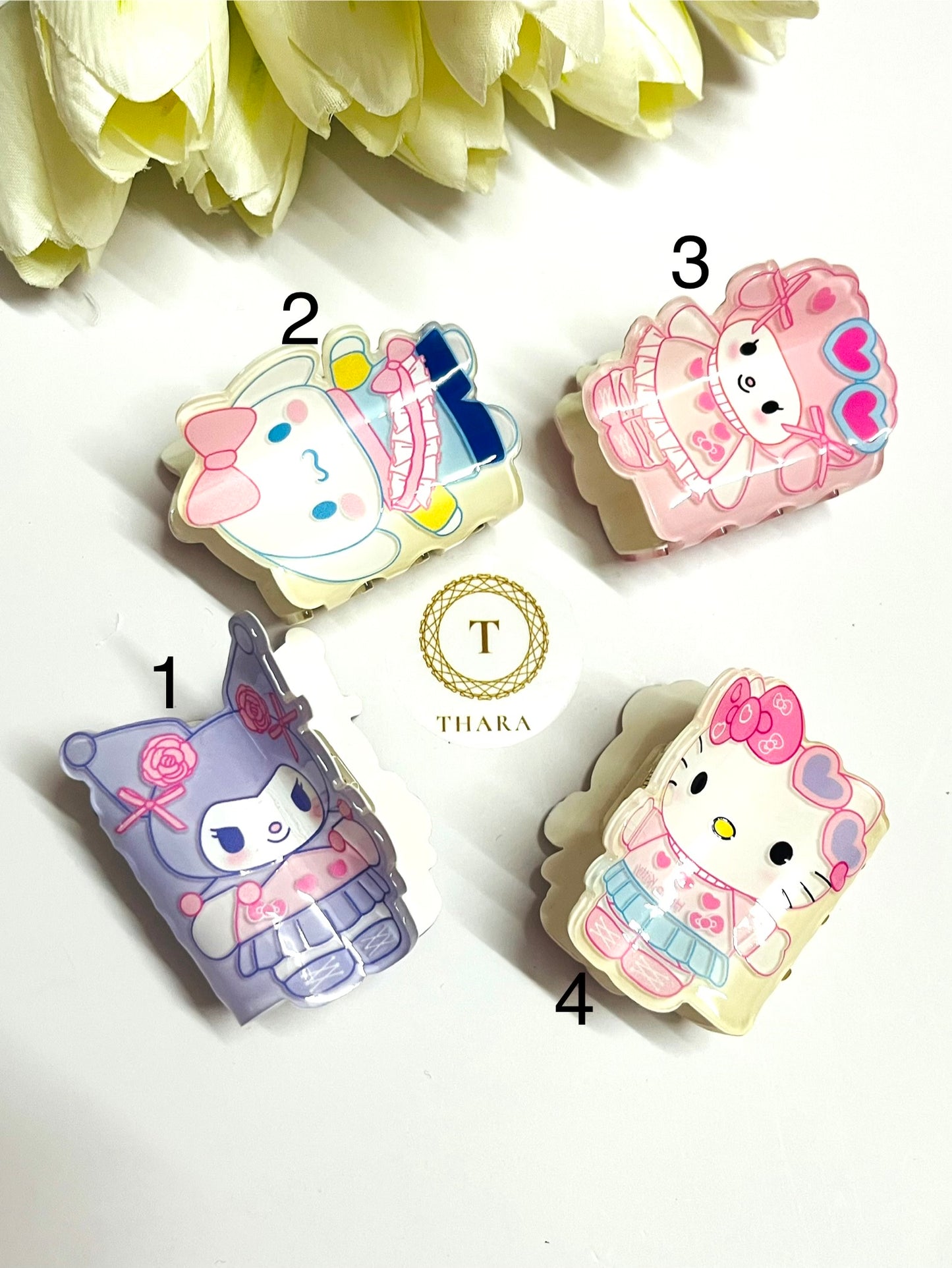 Cute Character Hair Claw Clip