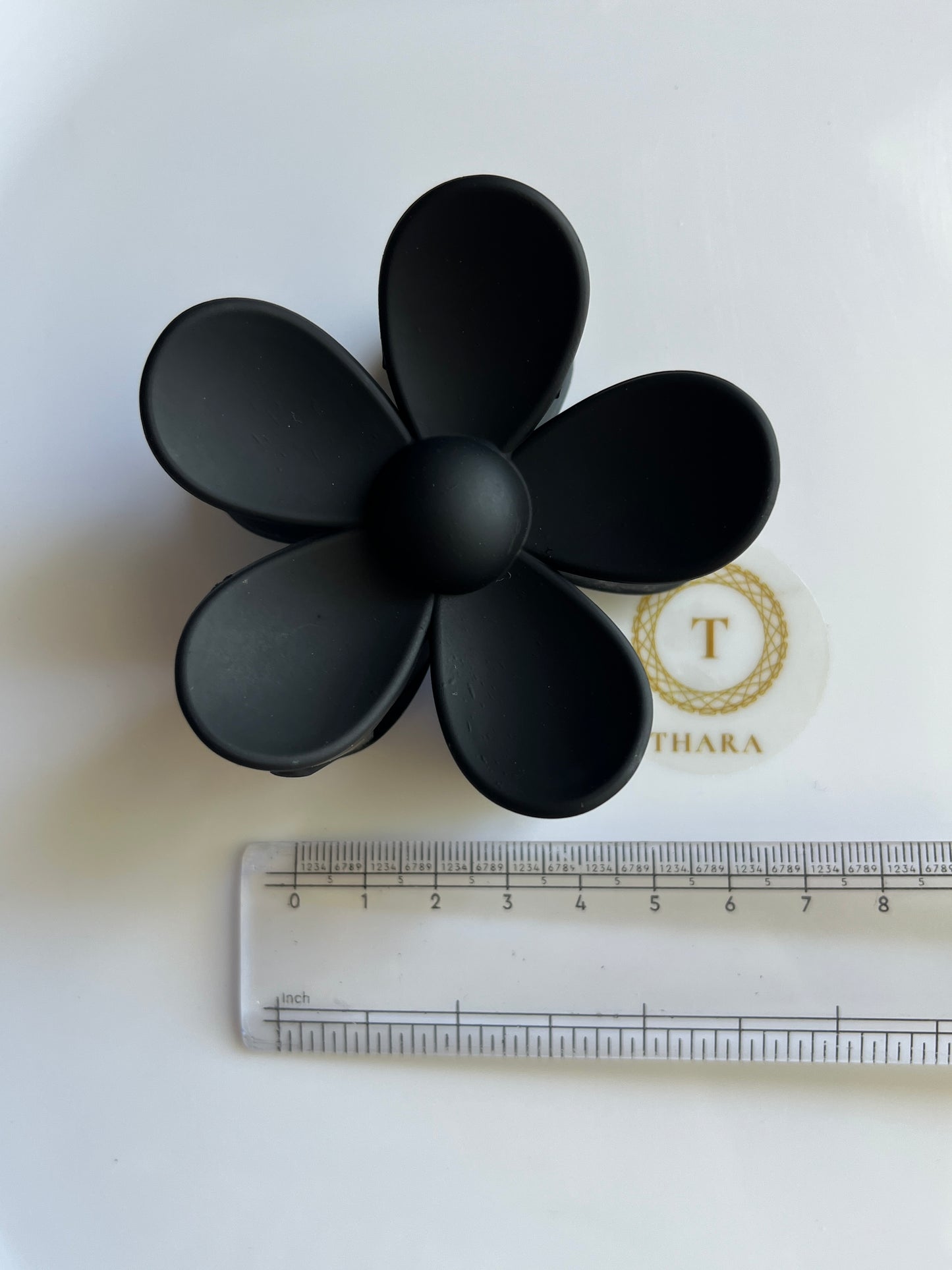 Matte Flower Hair Clips –  Big