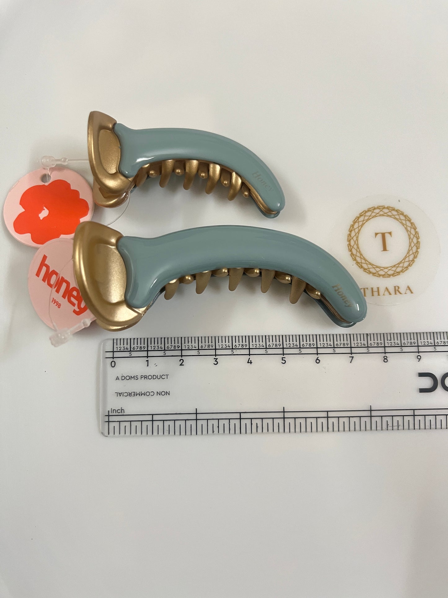 Premium Shiny Banana Clips - Honey Brand