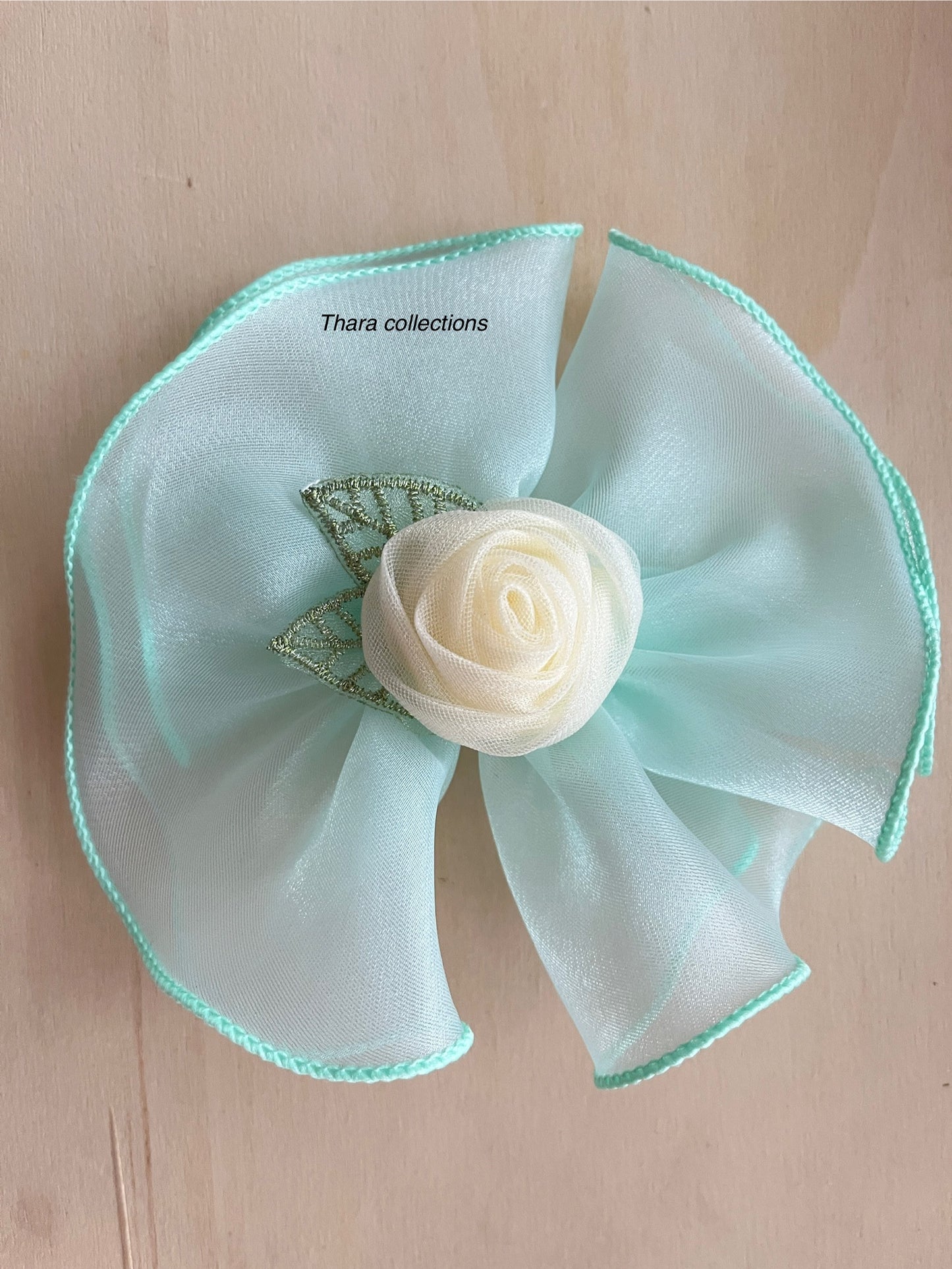 Elegant Rose Bloom Hair Clip