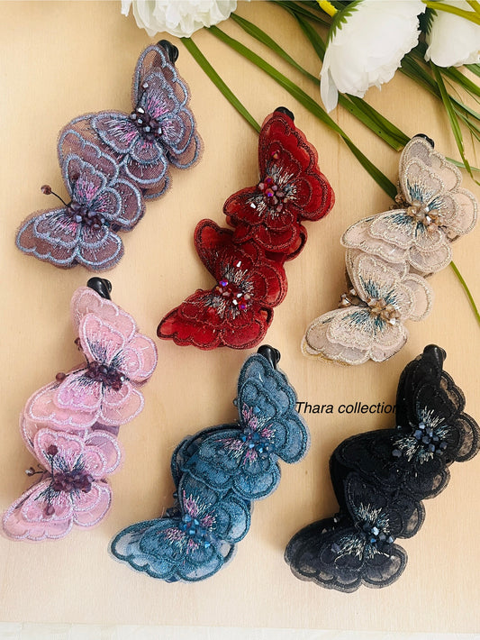 Butterfly Banana Clip